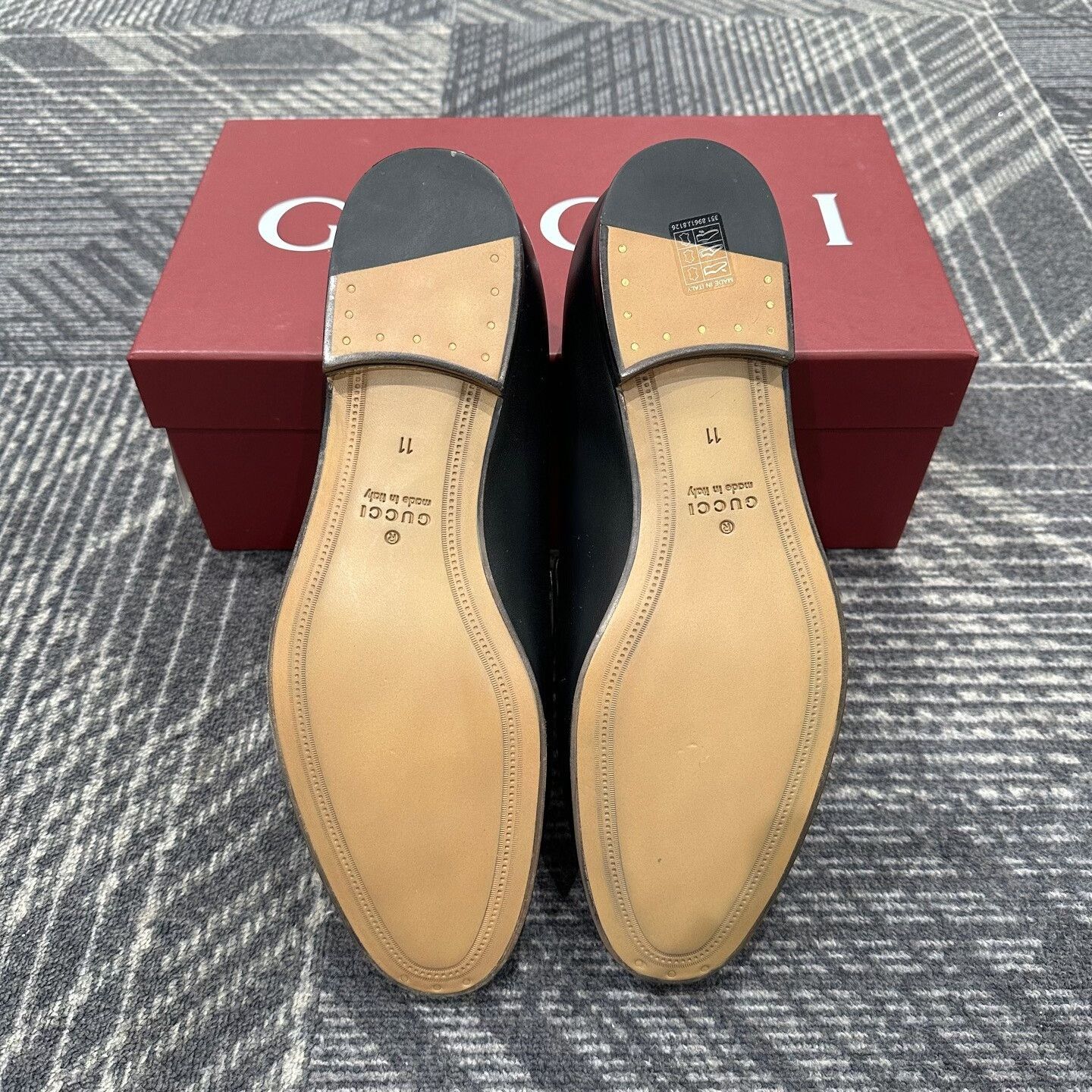 Gucci Gucci Horsebit Leather Loafers Size 45 Size US 11 / EU 44 - 6 Thumbnail