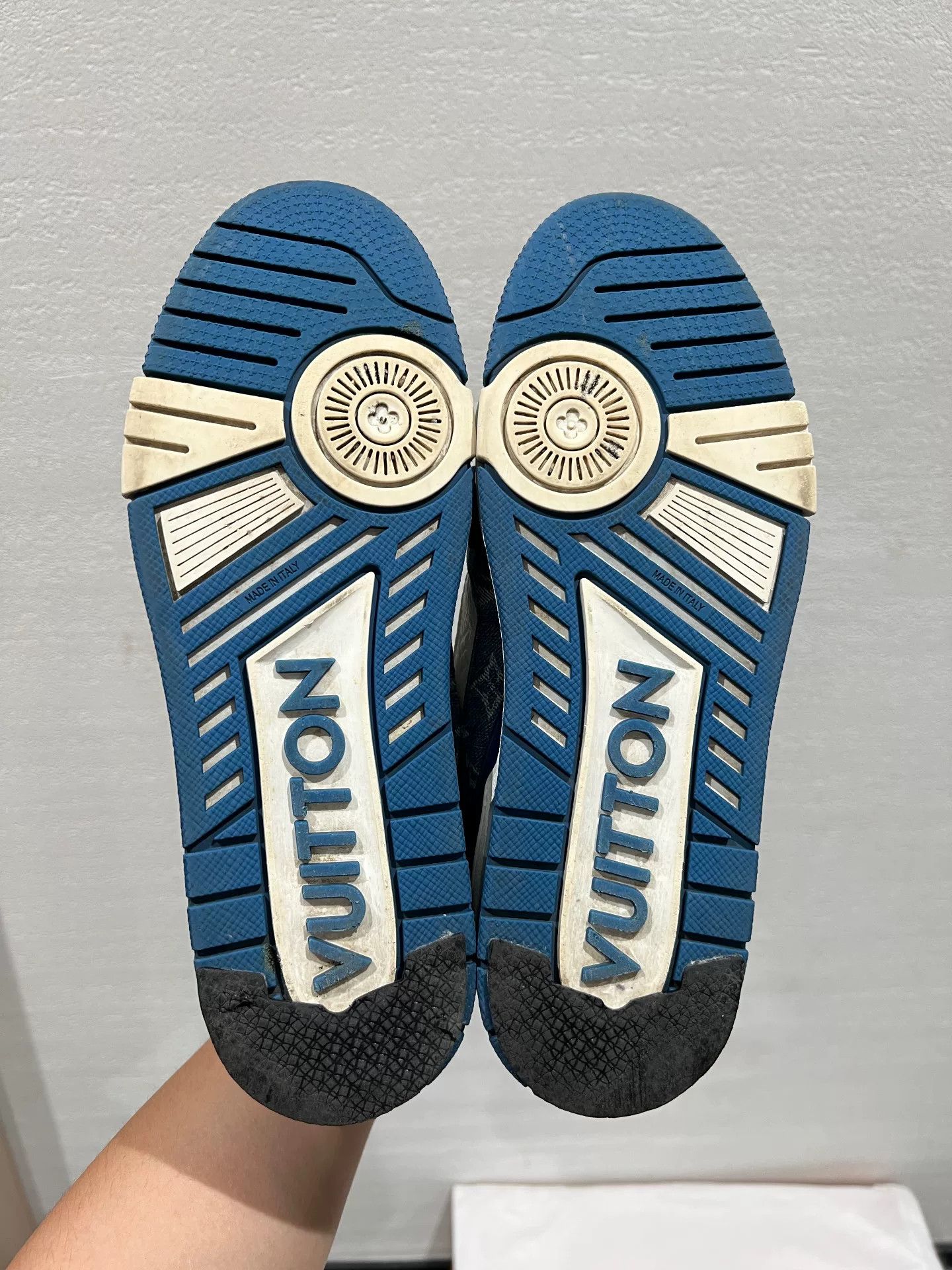 Louis Vuitton Louis Vuitton Denim Trainer Sneakers for Sale Size US 9 / EU 42 - 6 Thumbnail