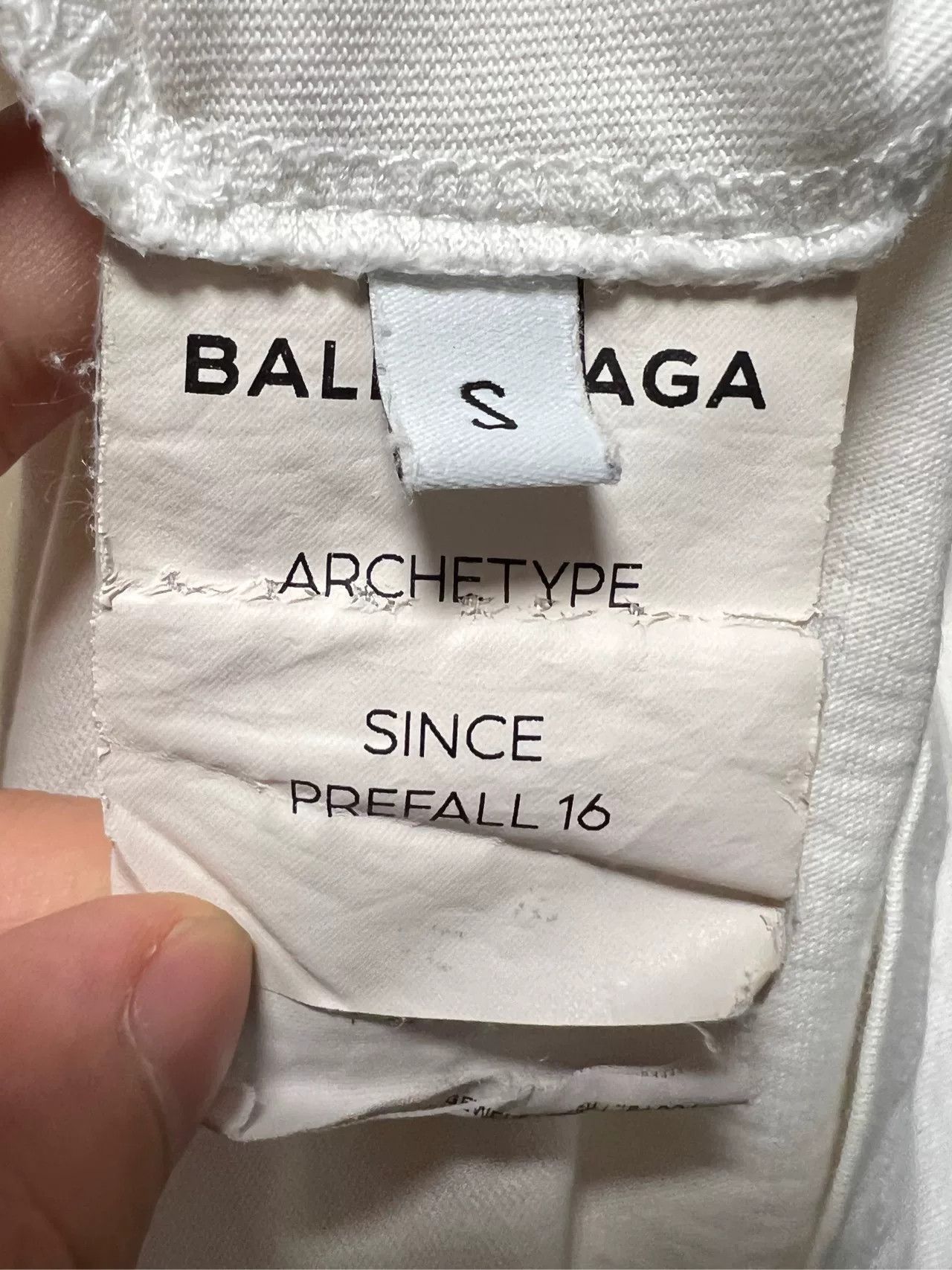 Balenciaga Balenciaga Small Logo Short Sleeve T-Shirt Size US S / EU 44-46 / 1 - 4 Thumbnail