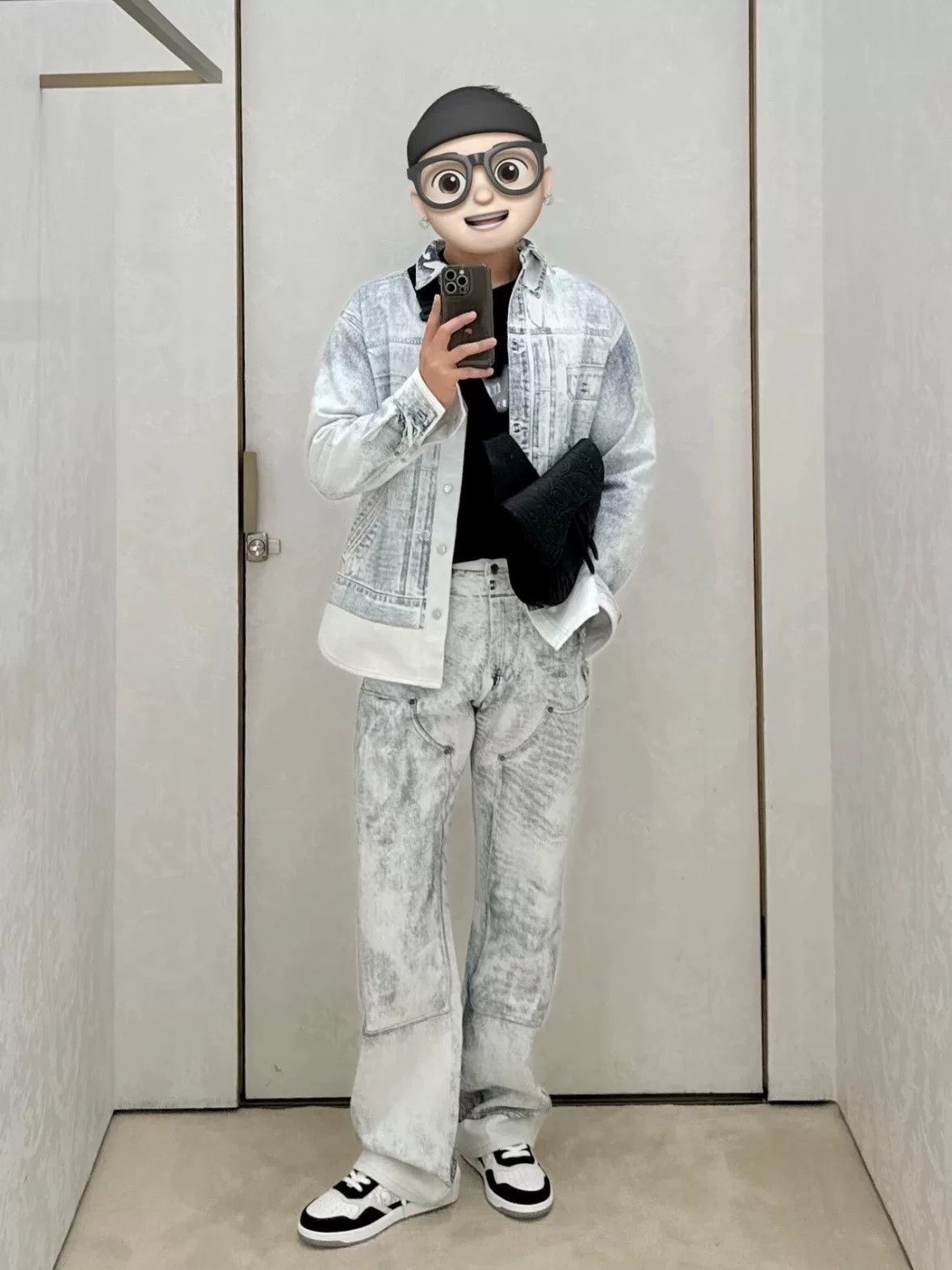 Dior Dior 3D Printed Denim Jacket FW24 Size US XS / EU 42 / 0 - 7 Thumbnail