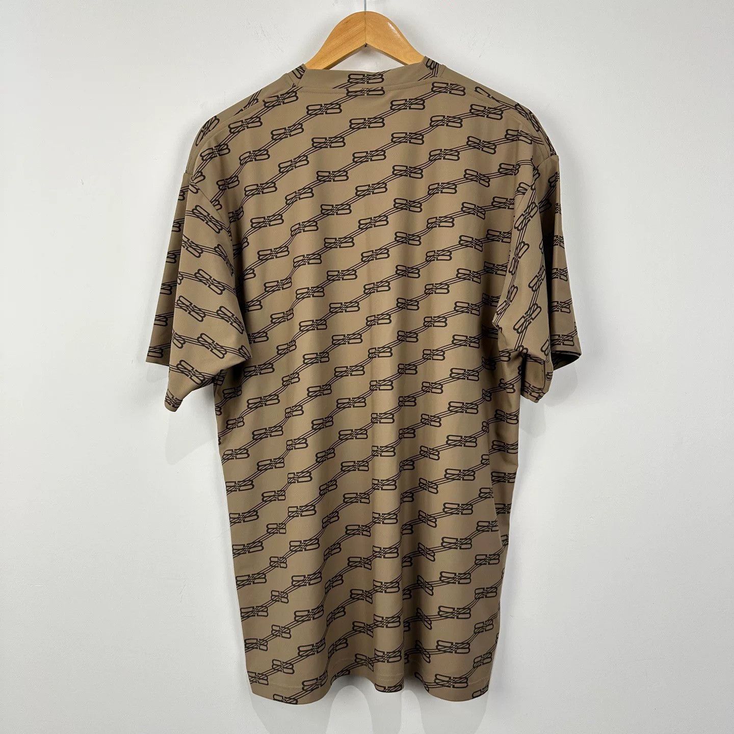 Balenciaga Balenciaga Double B Print Short Sleeve Shirt Size XS / US 0-2 / IT 36-38 - 2 Thumbnail
