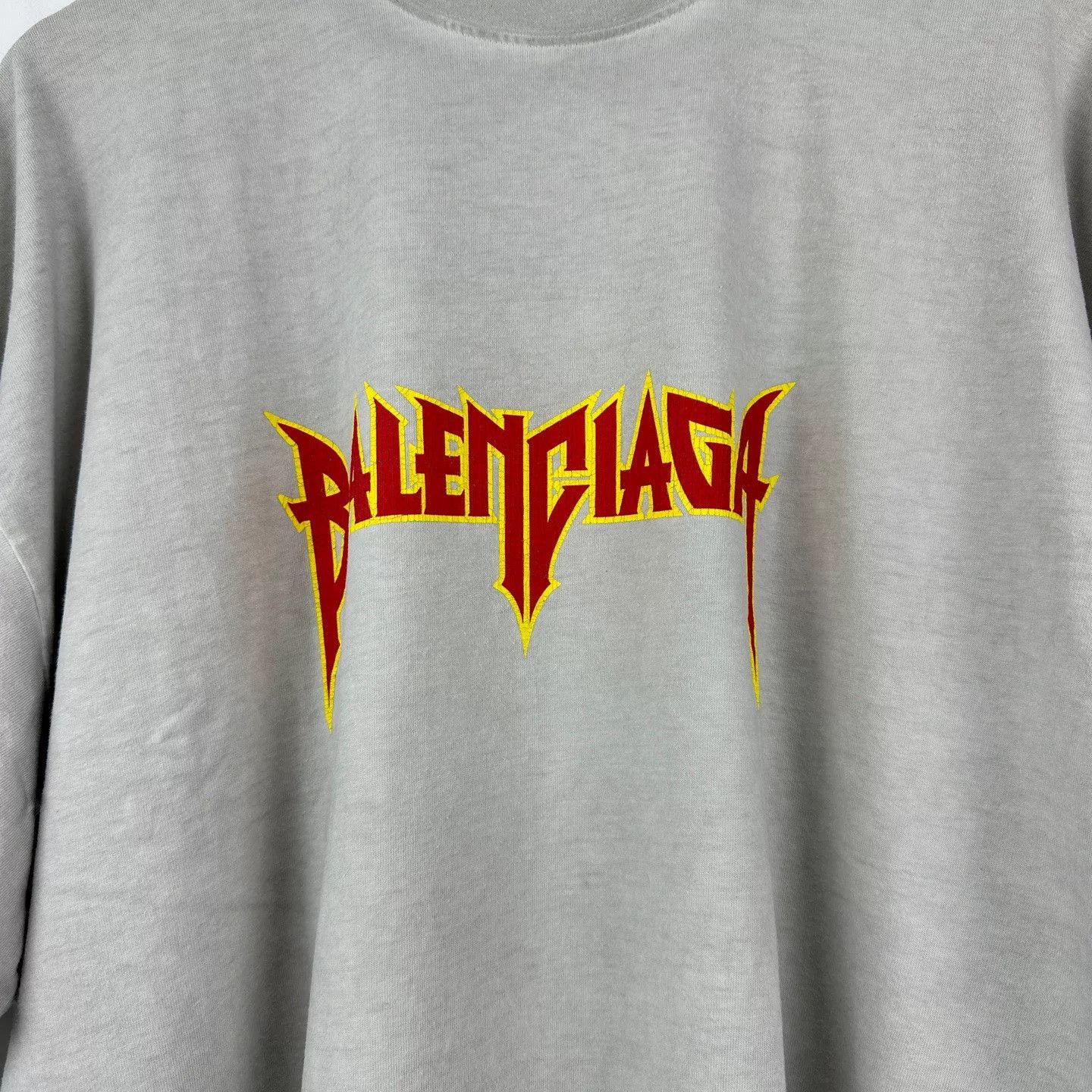 Balenciaga Balenciaga Rock Band Short Sleeve T-Shirt Size US L / EU 52-54 / 3 - 4 Thumbnail