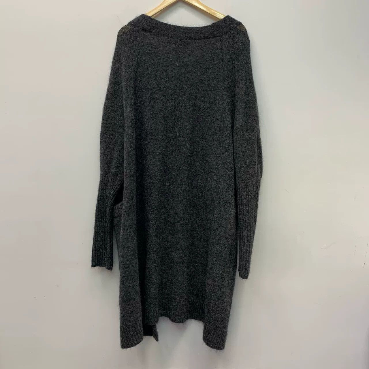 Acne Studios Gray Long Cardigan from Acne Studios Size M / US 6-8 / IT 42-44 - 2 Thumbnail
