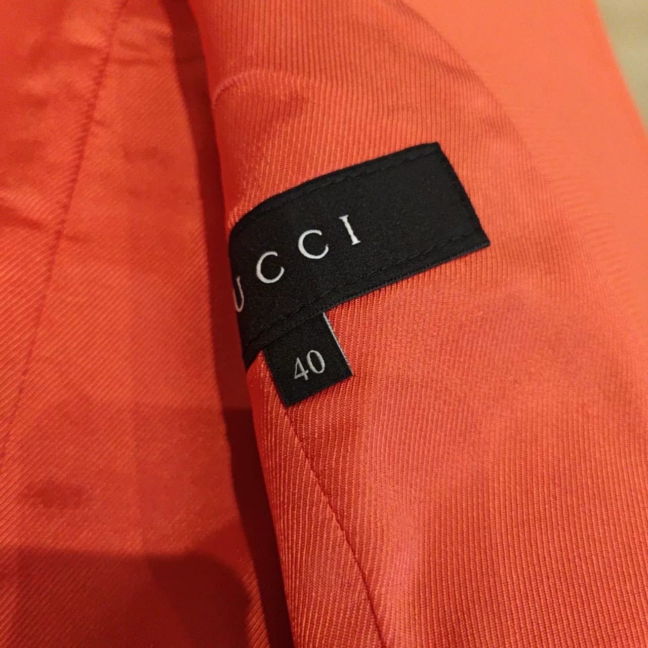 Gucci Gucci Orange Cashmere Coat for Women Size S / US 4 / IT 40 - 5 Thumbnail