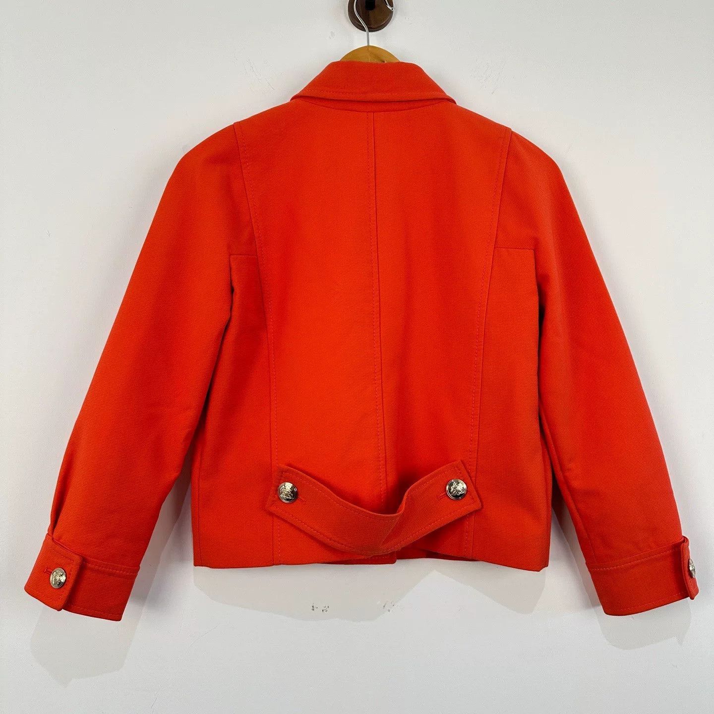 Gucci Gucci Orange Cashmere Coat for Women Size S / US 4 / IT 40 - 2 Thumbnail