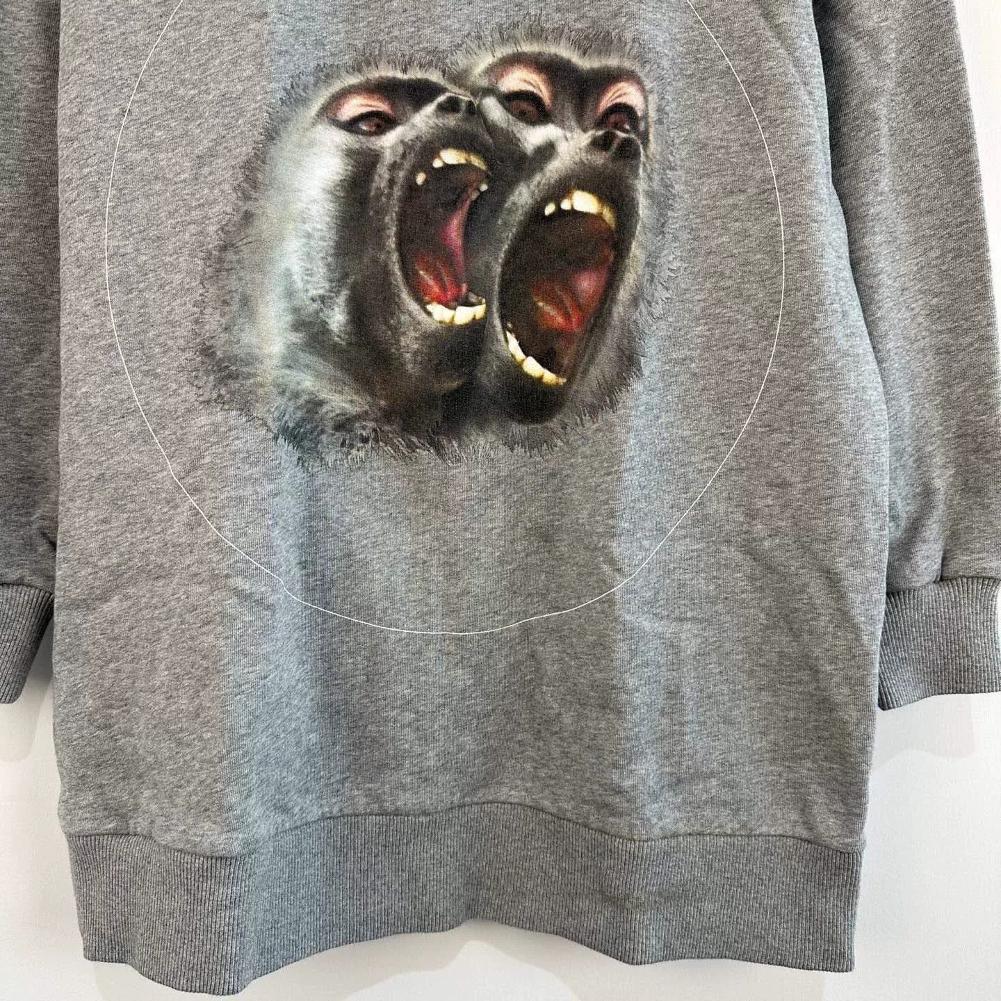 Givenchy Givenchy Gray Sweatshirt Size M Size US M / EU 48-50 / 2 - 4 Thumbnail