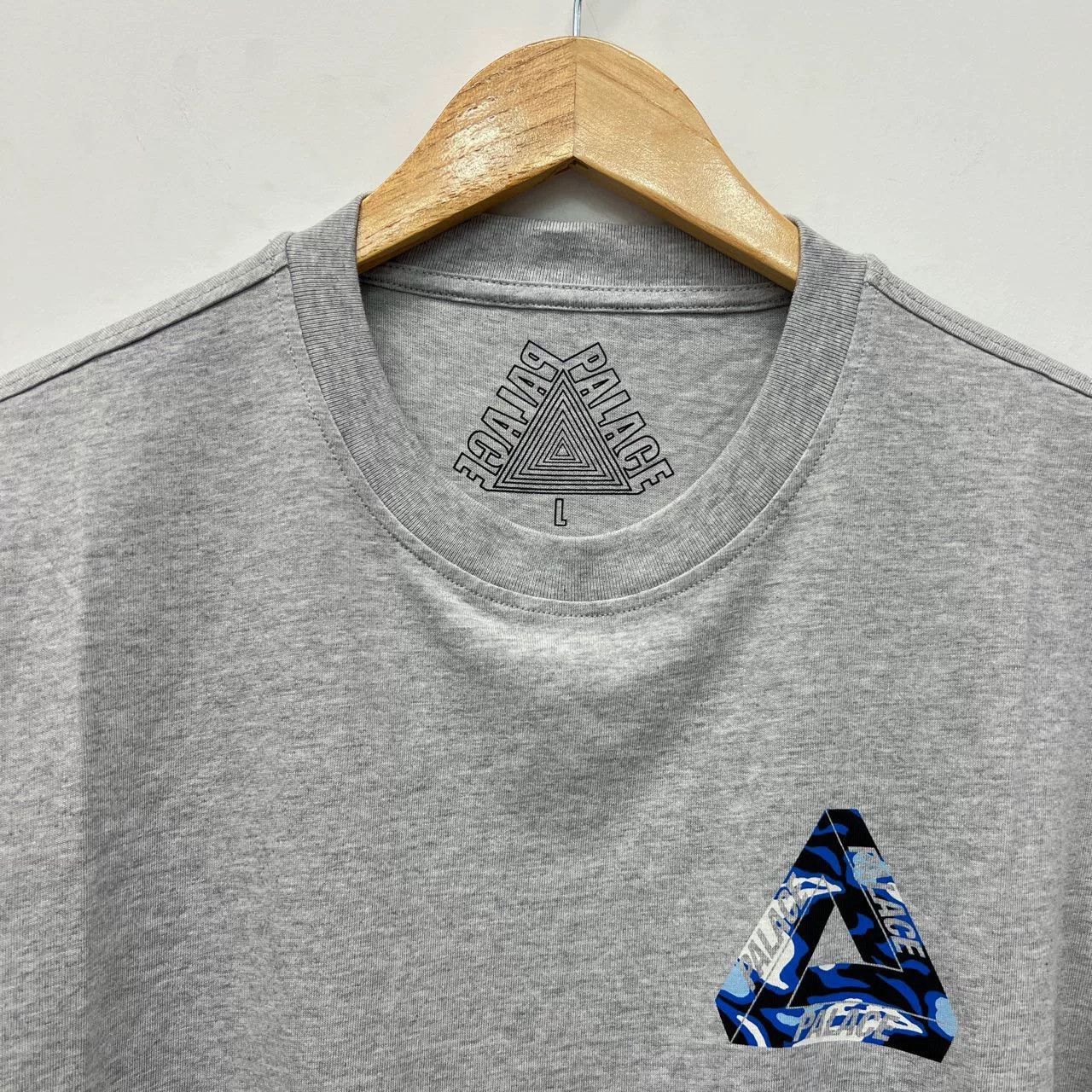 Palace Palace Grey Marl Short Sleeve Shirt Size US L / EU 52-54 / 3 - 3 Thumbnail