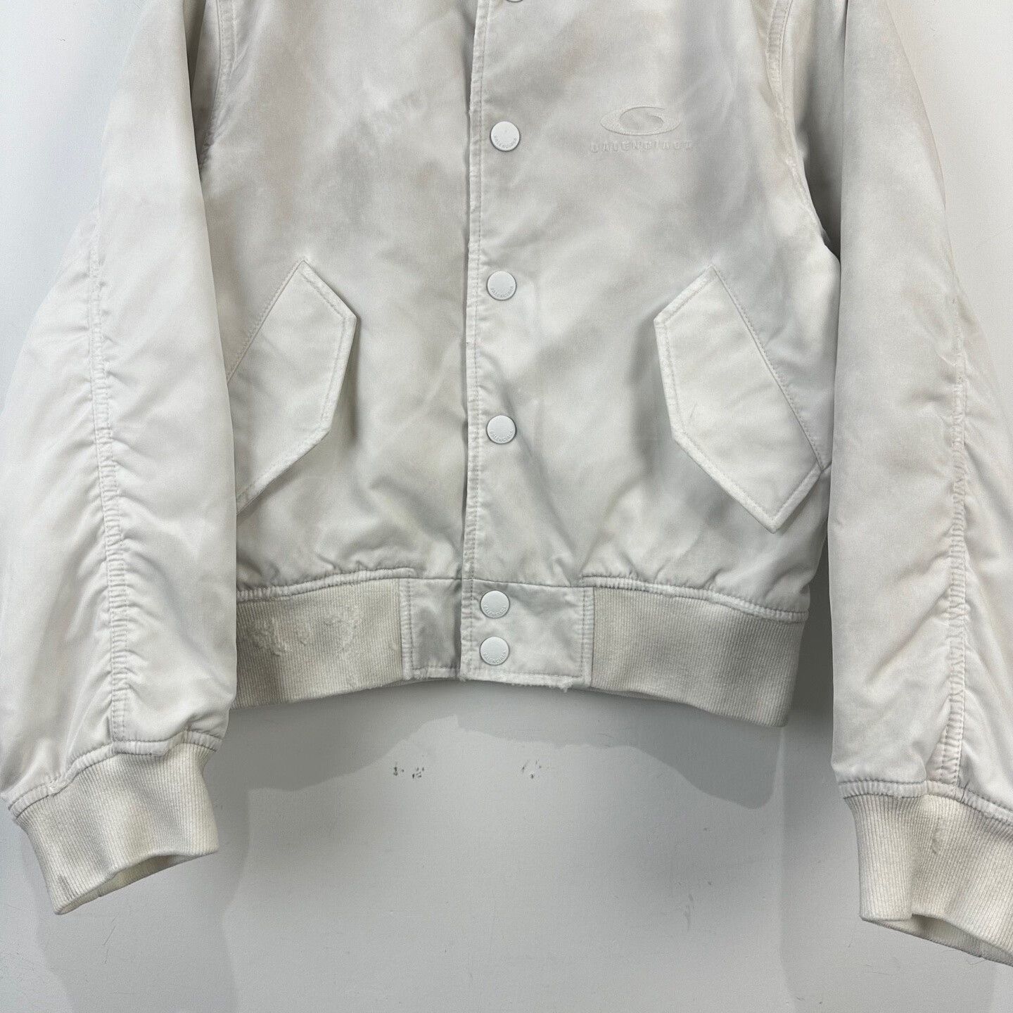 Balenciaga Balenciaga New Distressed Pilot Jacket Size S Size US S / EU 44-46 / 1 - 3 Thumbnail