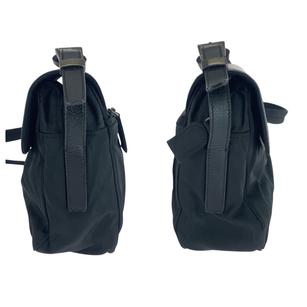 Prada Prada Prada Tessuto Nylon Leather Shoulder Bag Textile Shoulder Bag DUTY FREE for USA Size ONE SIZE - 8 Thumbnail