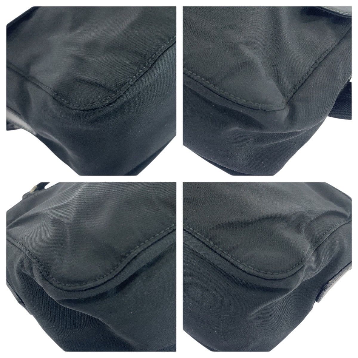Prada Prada Prada Tessuto Nylon Leather Shoulder Bag Textile Shoulder Bag DUTY FREE for USA Size ONE SIZE - 3 Thumbnail