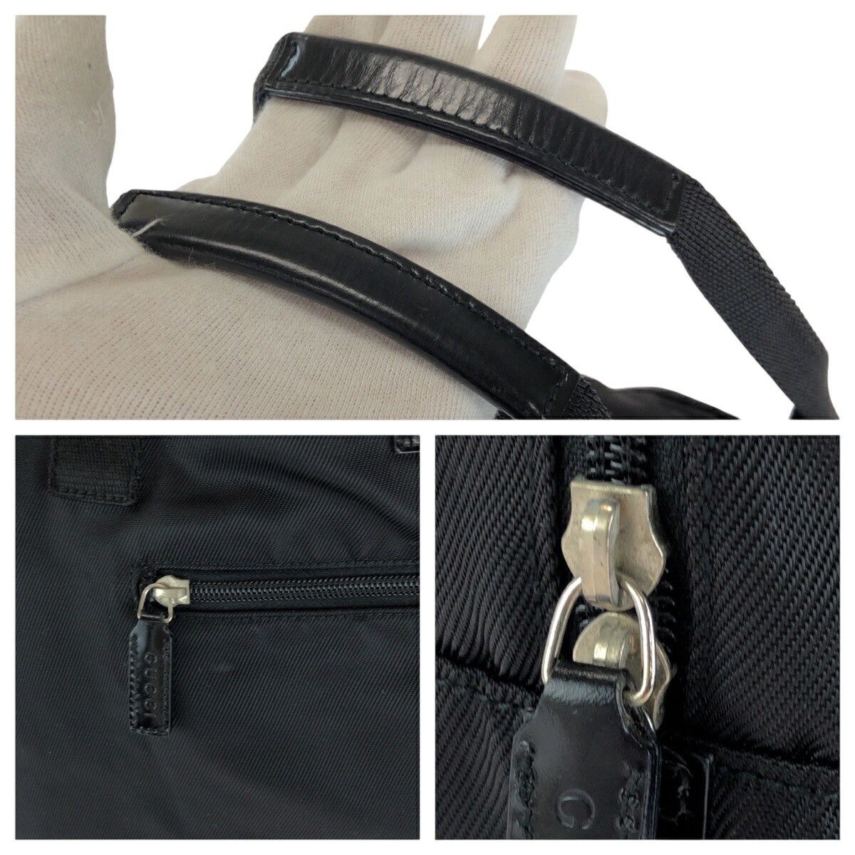 Gucci Gucci Gucci Nylon Boston Bag Textile Travel Bag 012 0389 DUTY FREE for USA Size ONE SIZE - 5 Thumbnail