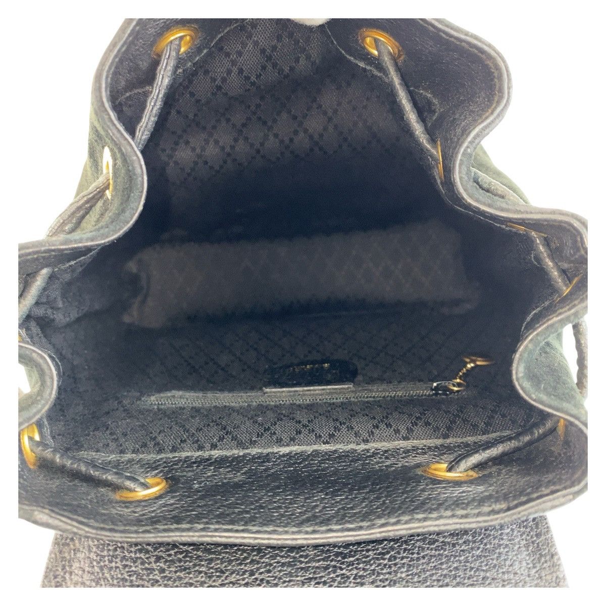 Gucci Gucci Bamboo Suede Backpack Leather Backpack 003 1705 0030 DUTY FREE for USA