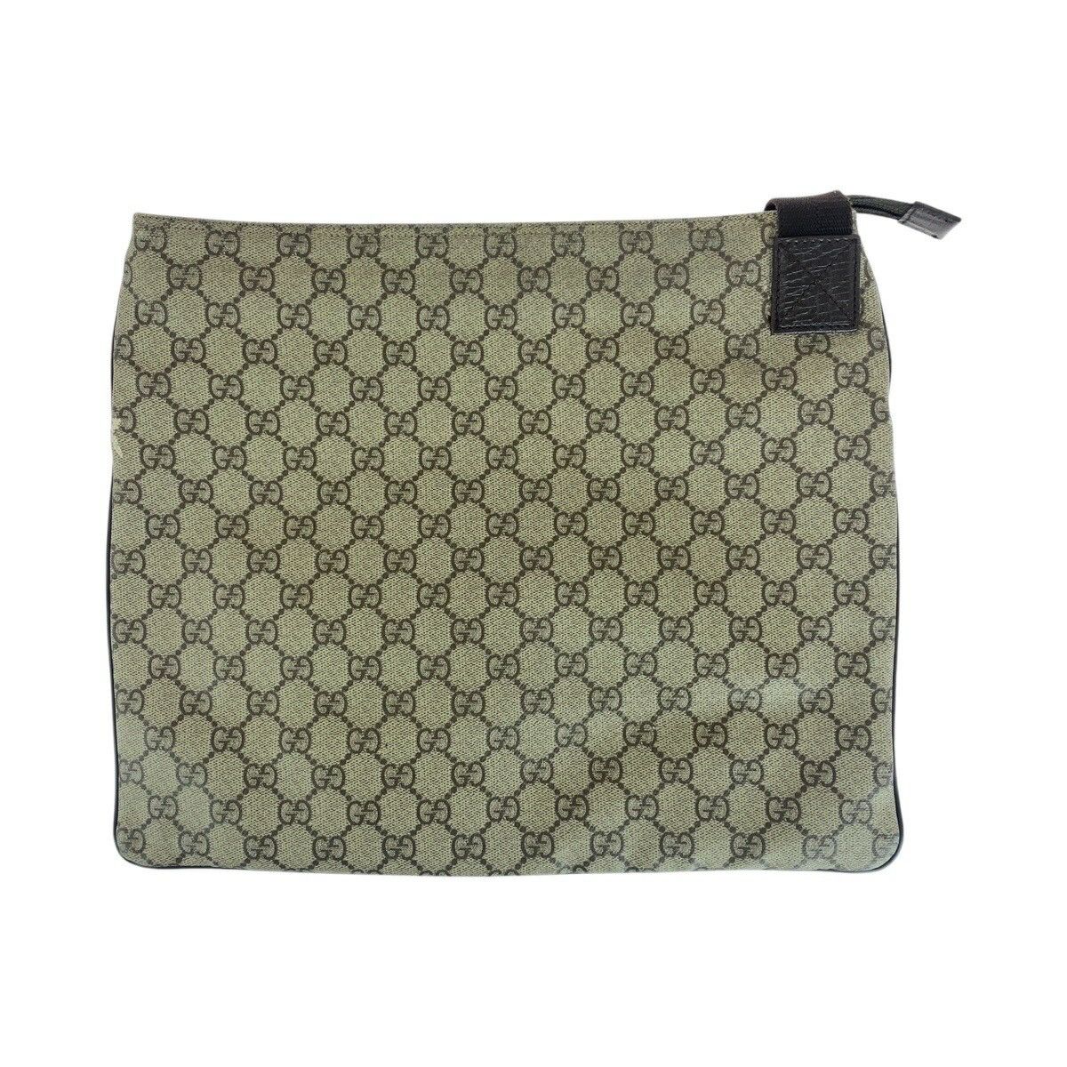 Gucci Gucci Gucci GG Supreme Canvas Shoulder Bag Leather Shoulder Bag 141198 DUTY FREE for USA Size ONE SIZE - 2 Thumbnail