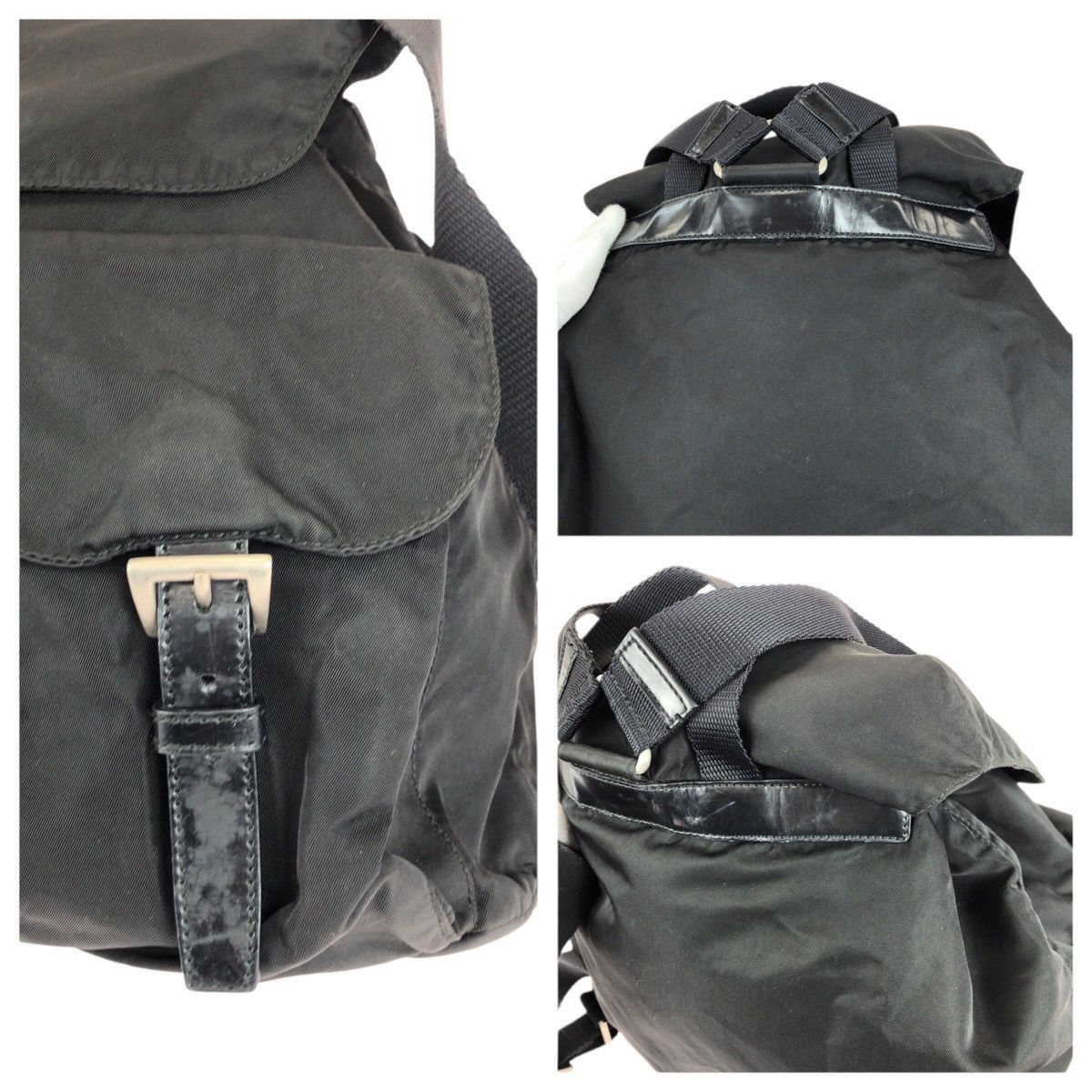 Prada Prada Prada Tessuto Nylon Backpack Textile Backpack DUTY FREE for USA Size ONE SIZE - 5 Thumbnail