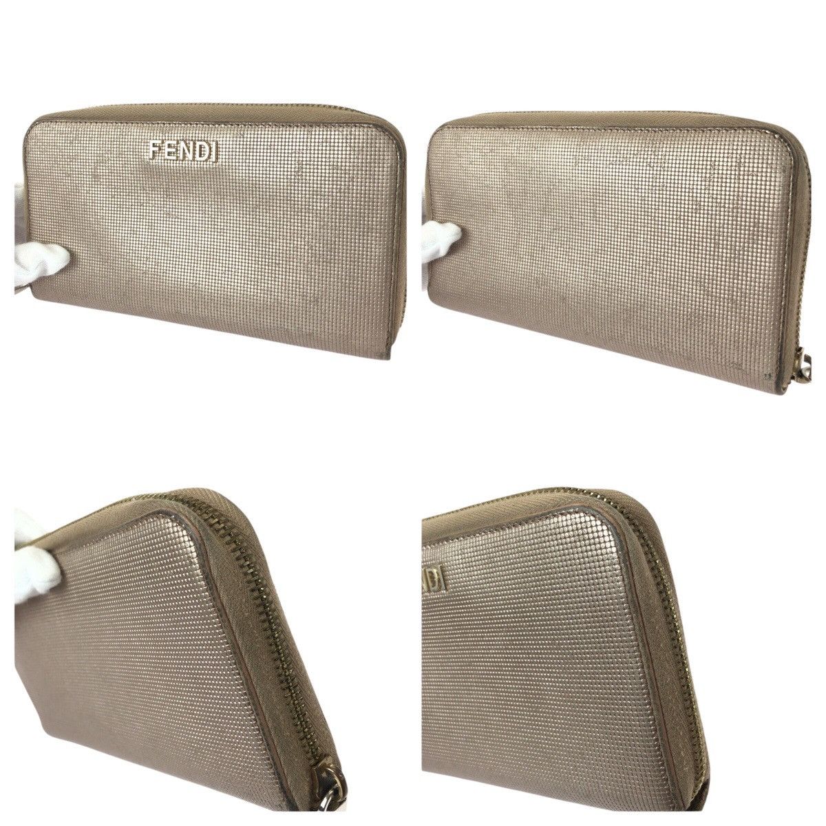 Fendi Fendi Fendi Leather Long Zip Wallet Leather Long Wallet 8M0024 DUTY FREE for USA Size ONE SIZE - 6 Thumbnail