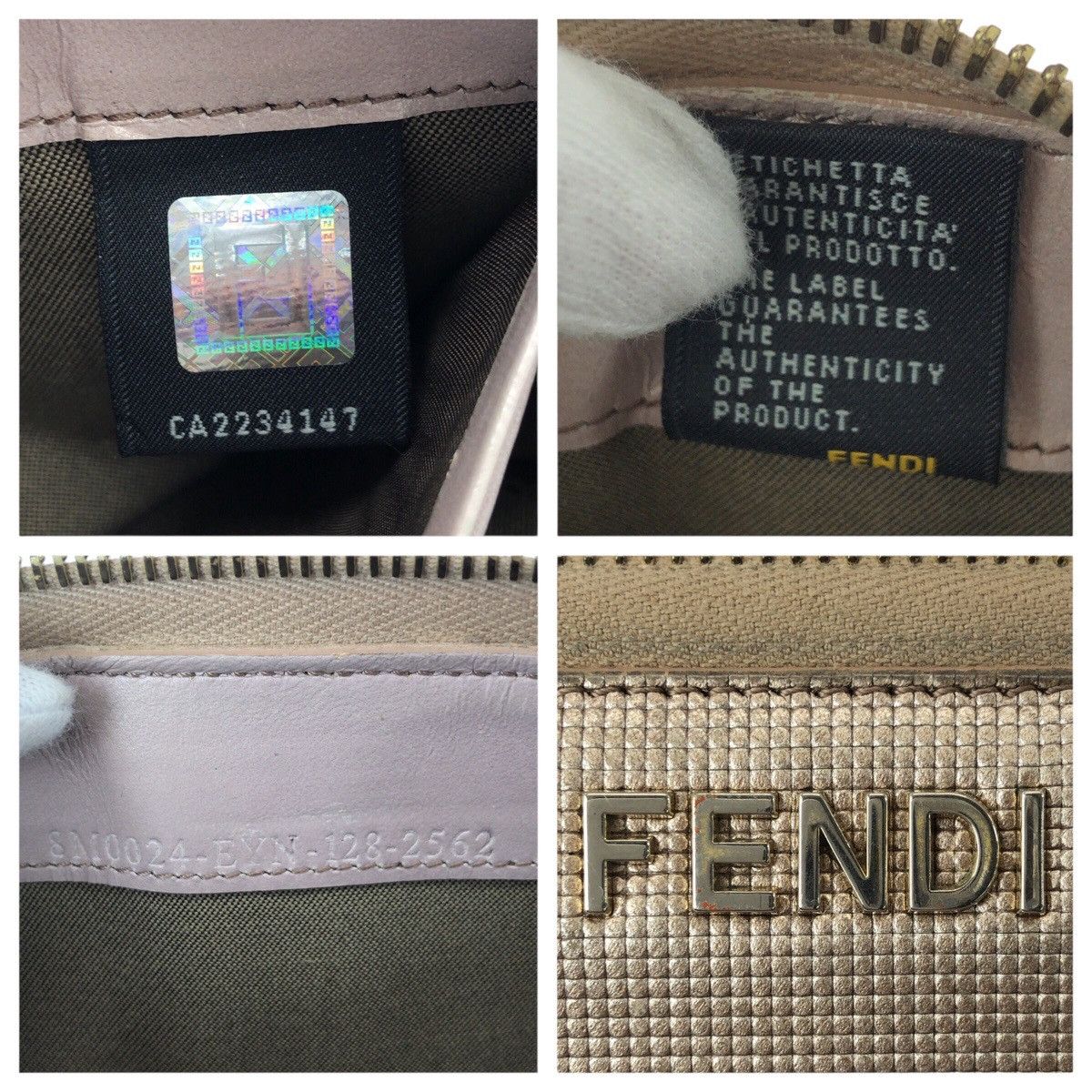 Fendi Fendi Fendi Leather Long Zip Wallet Leather Long Wallet 8M0024 DUTY FREE for USA Size ONE SIZE - 5 Thumbnail