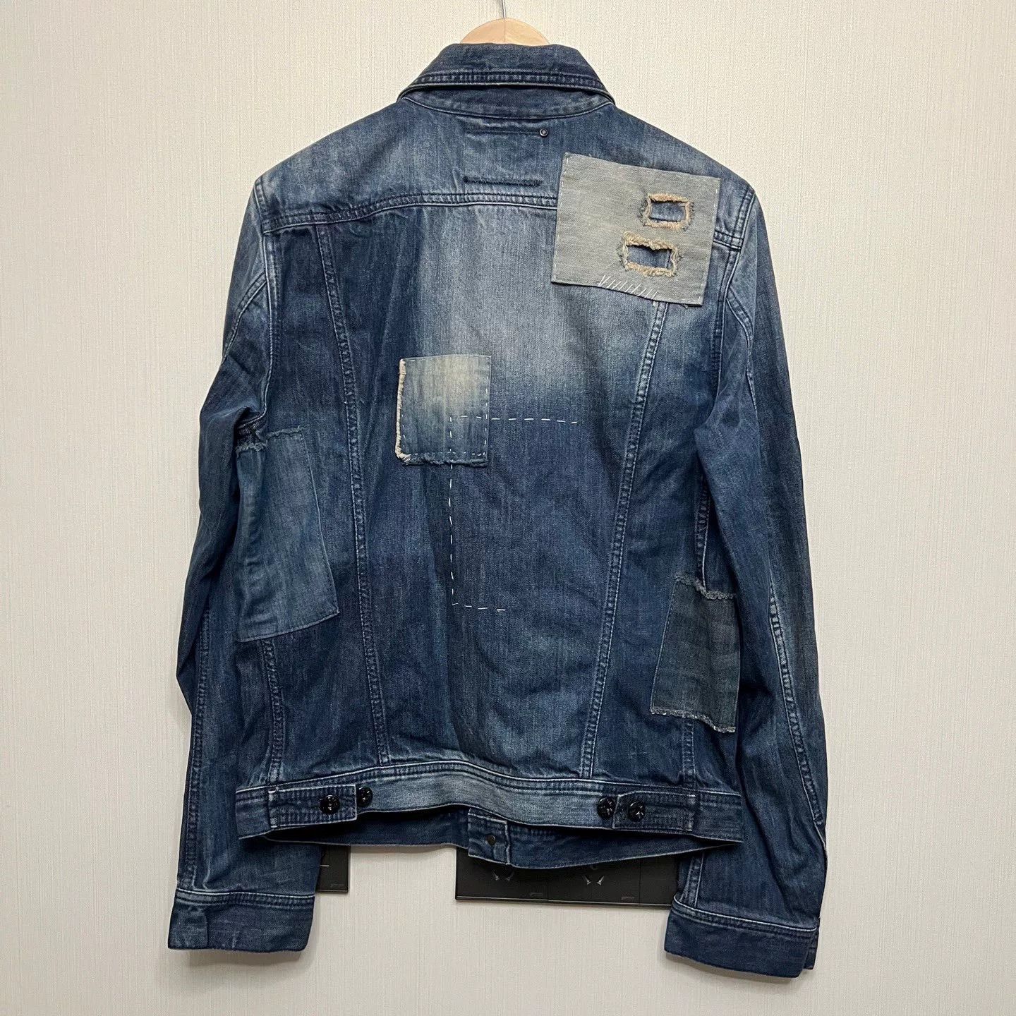Diesel Diesel Denim Jacket with Patches Size L Size US L / EU 52-54 / 3 - 2 Thumbnail