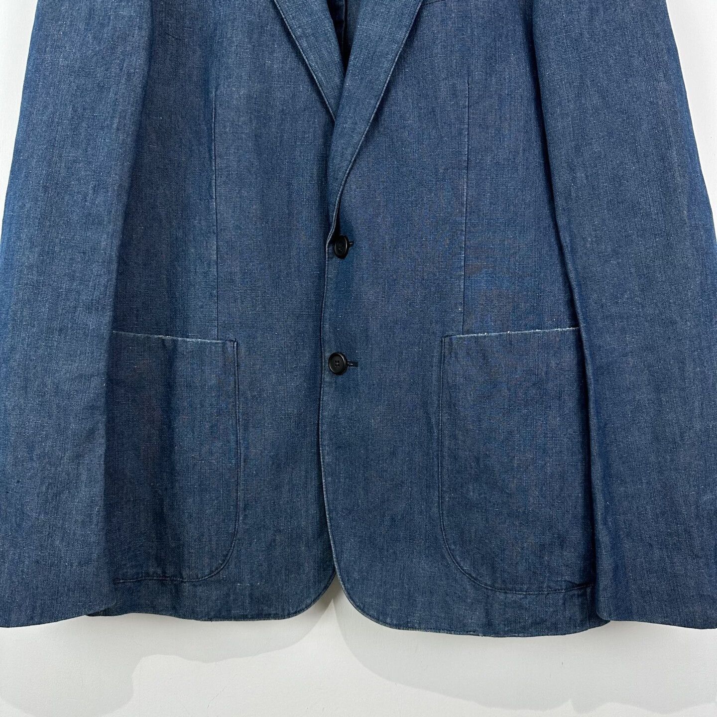 Prada Prada Denim Suit Jacket Size 48 Size US M / EU 48-50 / 2 - 4 Thumbnail