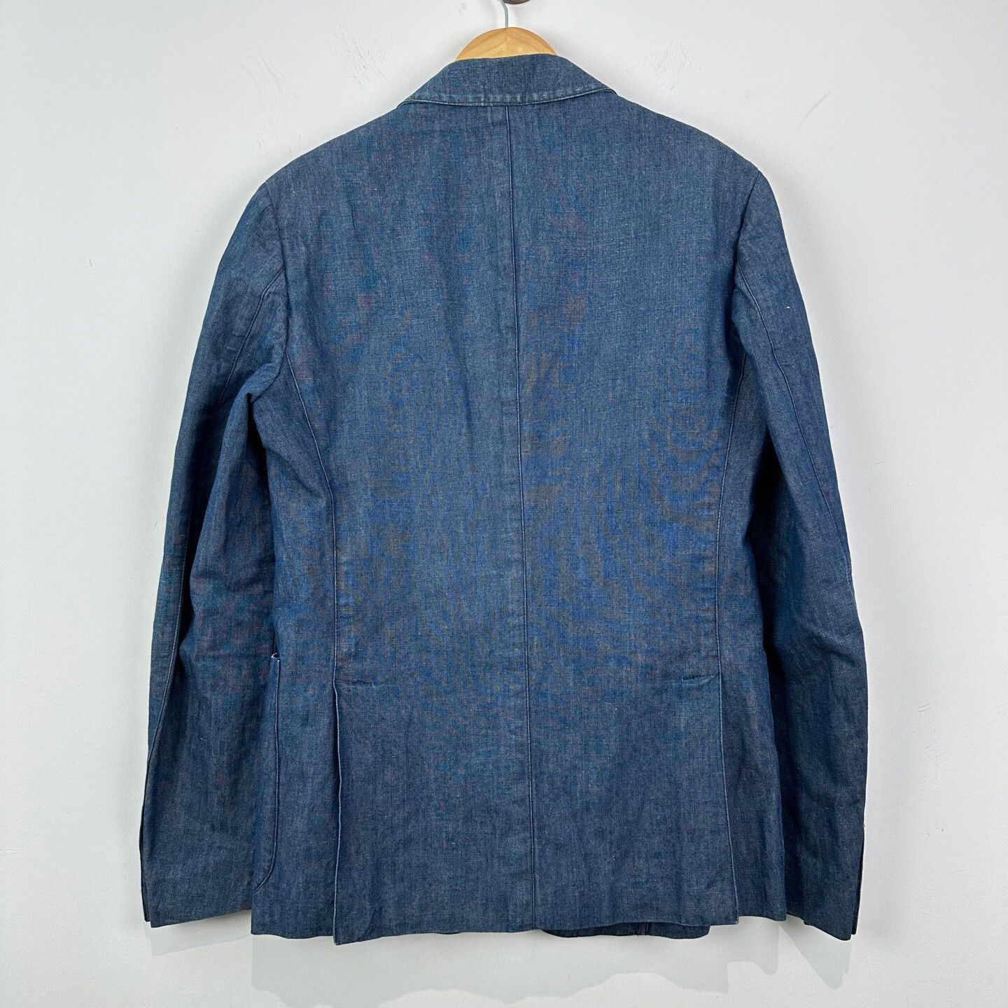 Prada Prada Denim Suit Jacket Size 48 Size US M / EU 48-50 / 2 - 2 Thumbnail