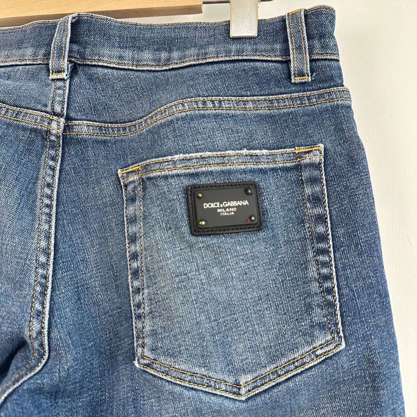 Dolce & Gabbana Dolce&Gabbana Distressed Denim Pants Size 46 Size US 30 / EU 46 - 5 Thumbnail