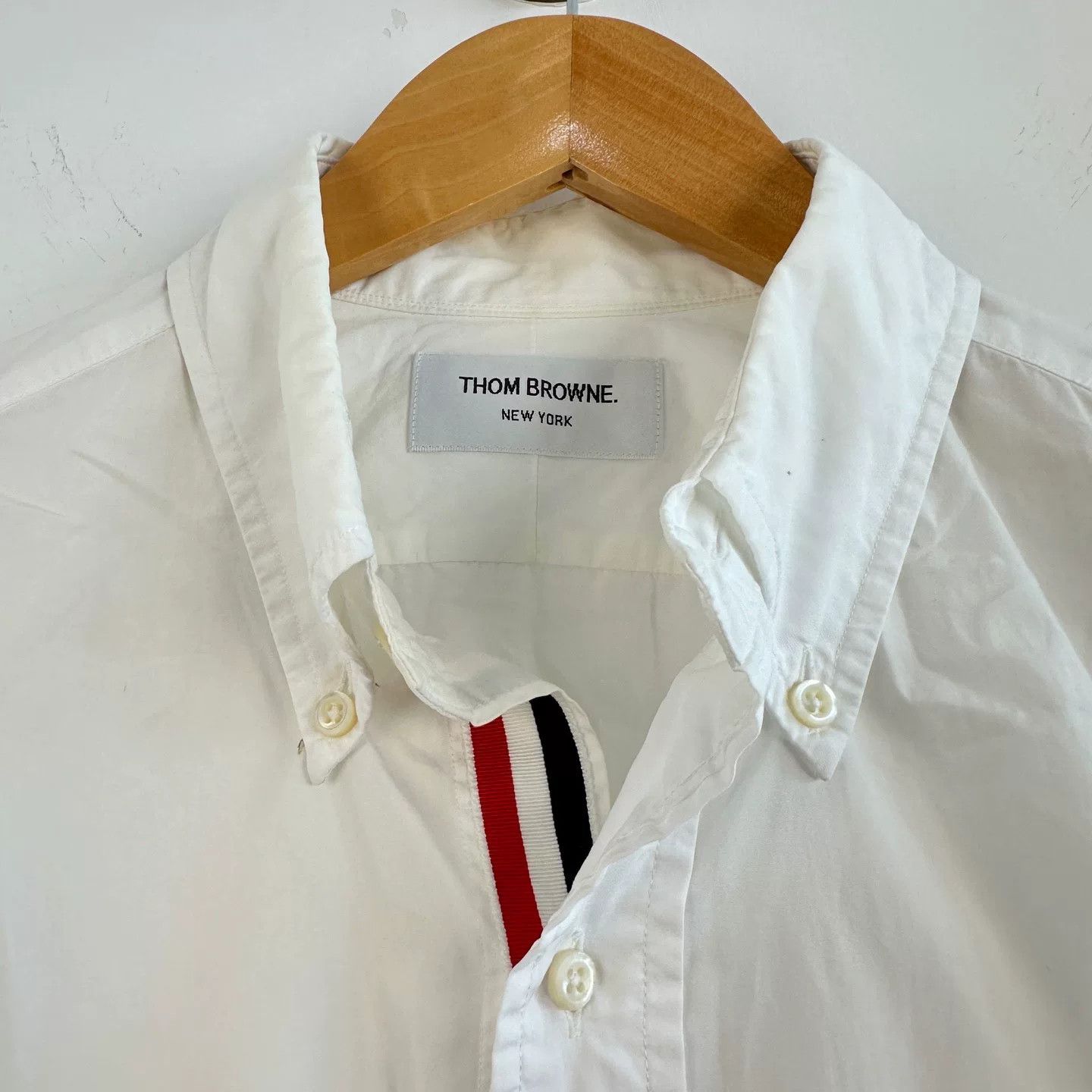 Thom Browne Thom Browne Classic White Shirt Size 3 Size US L / EU 52-54 / 3 - 4 Thumbnail