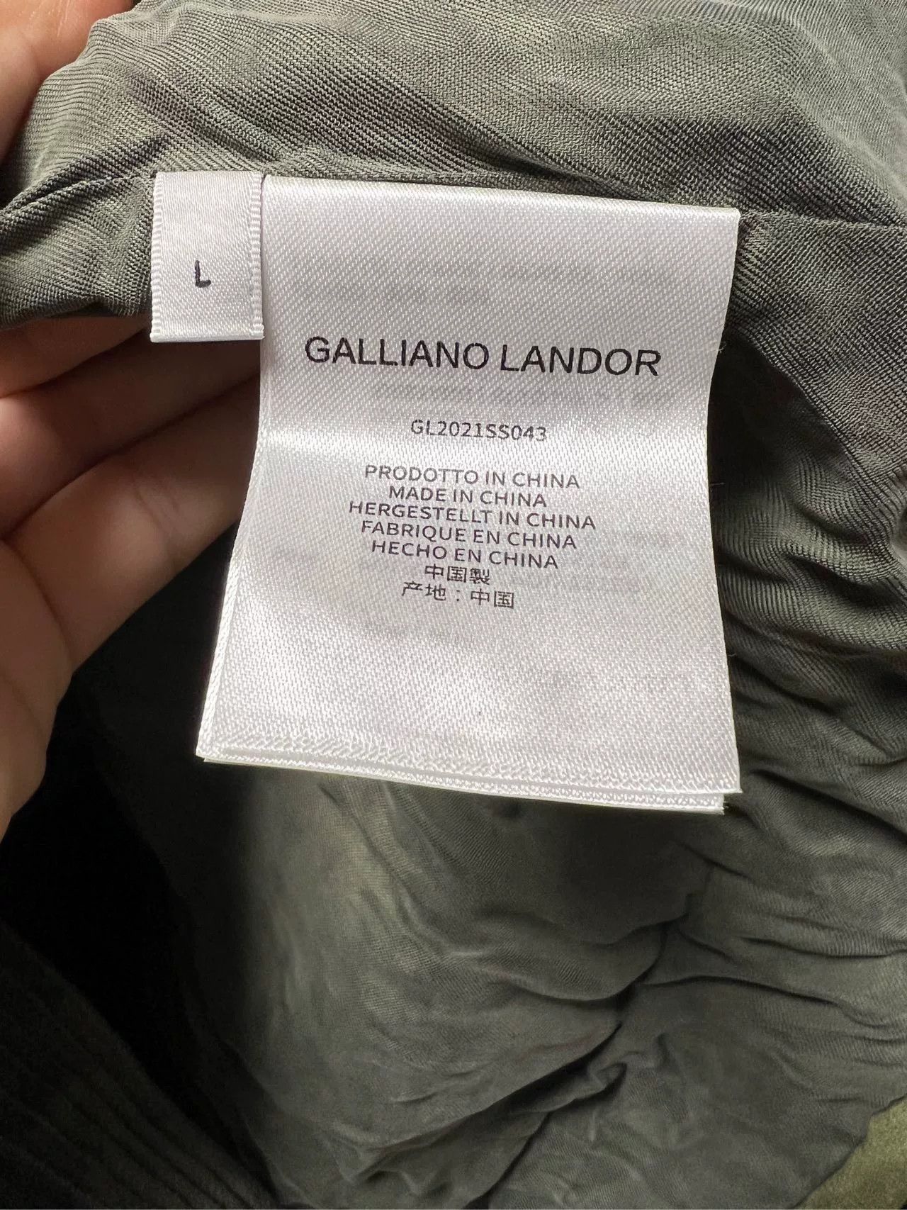 John Galliano Galliano Landor Short Sleeve Shirt Size US L / EU 52-54 / 3 - 4 Thumbnail