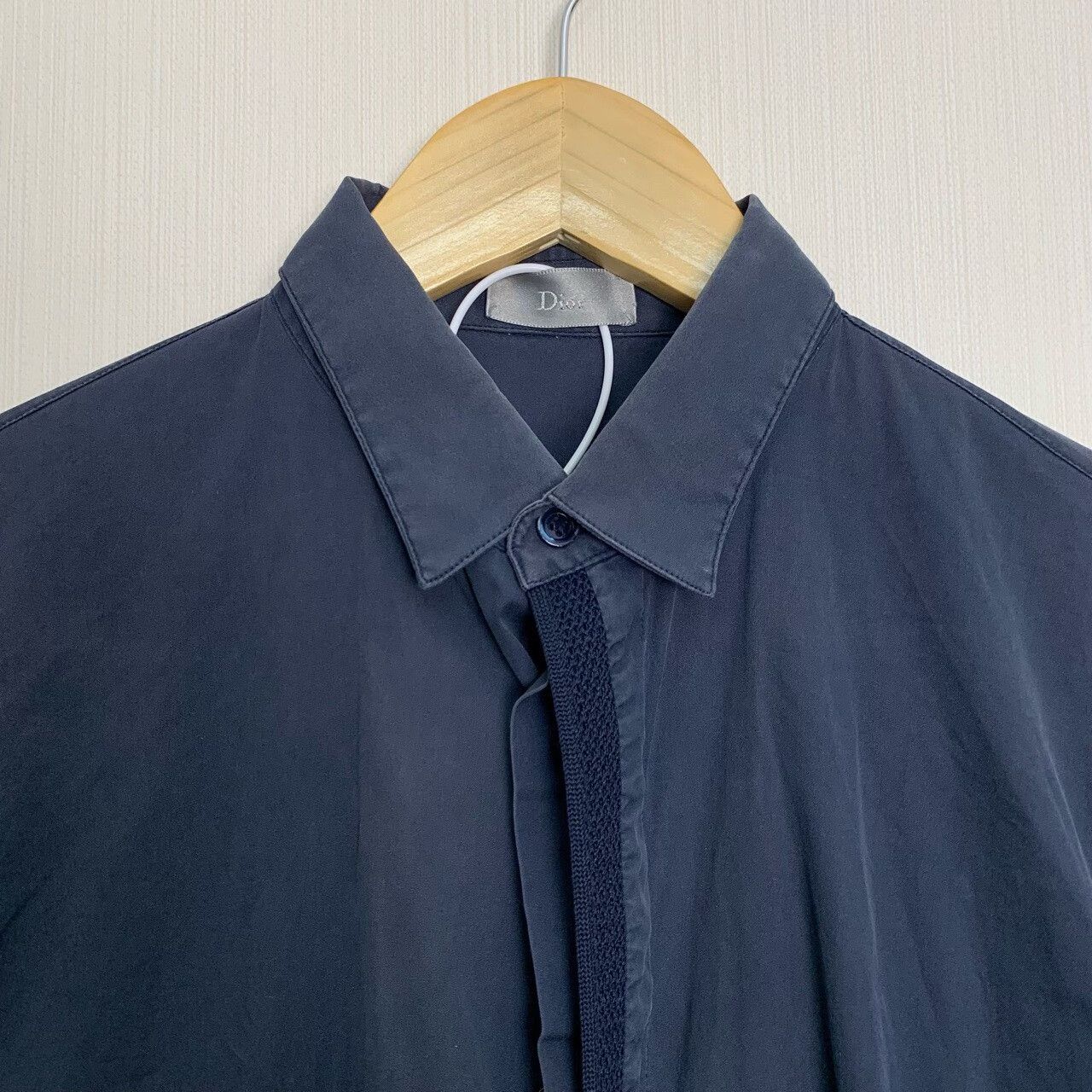 Dior Dior Dark Blue Shirt Size 37 Size US S / EU 44-46 / 1 - 3 Thumbnail