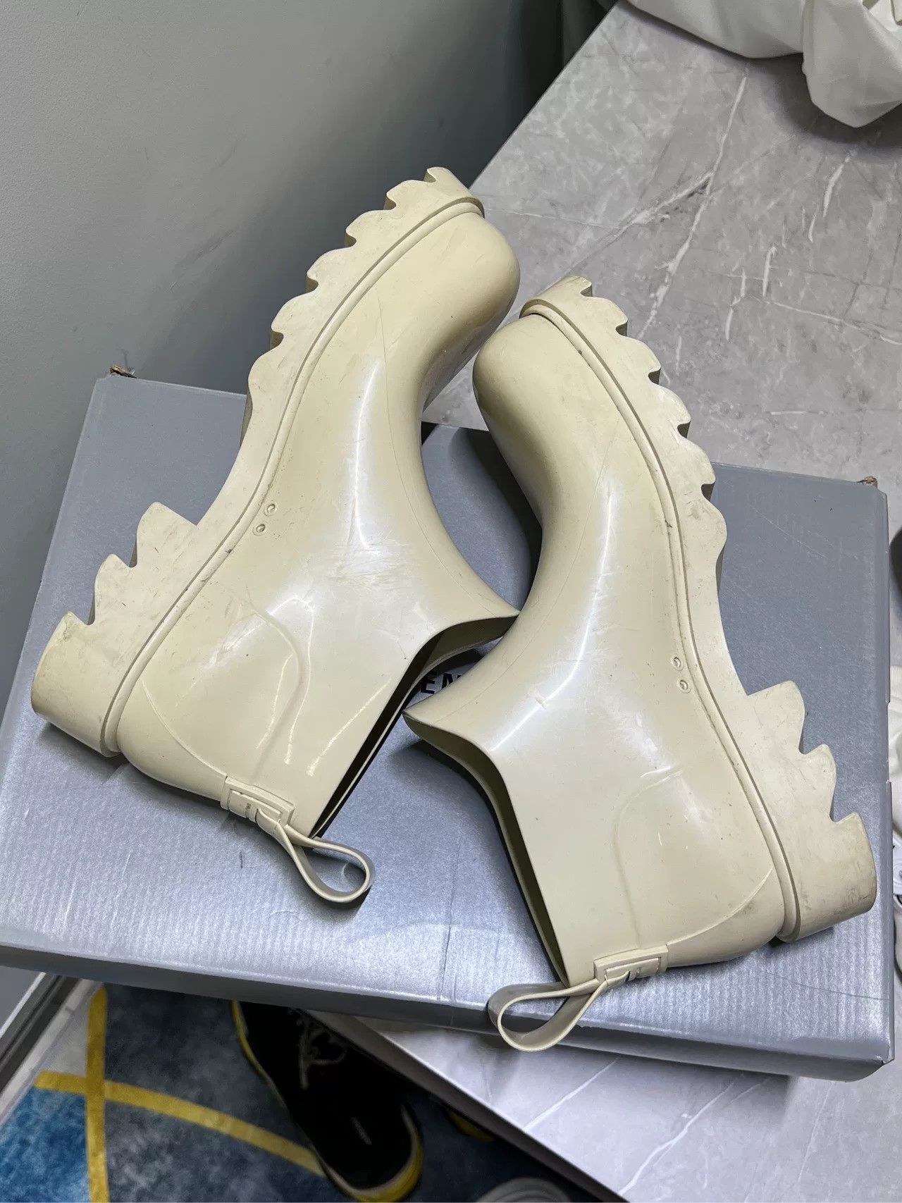 Bottega Veneta BV Rain Boots Short Ankle Shoes Size US 10 / EU 43 - 5 Thumbnail