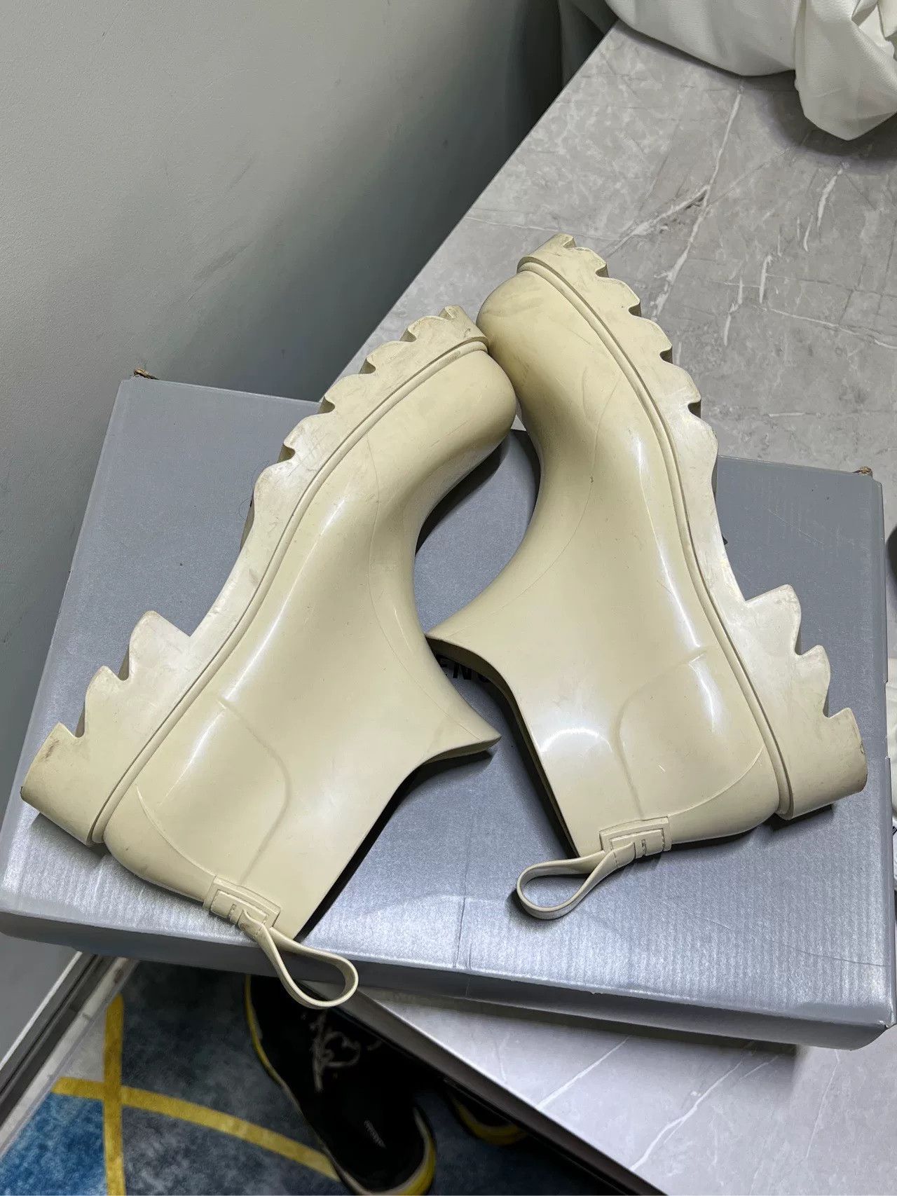 Bottega Veneta BV Rain Boots Short Ankle Shoes Size US 10 / EU 43 - 4 Thumbnail