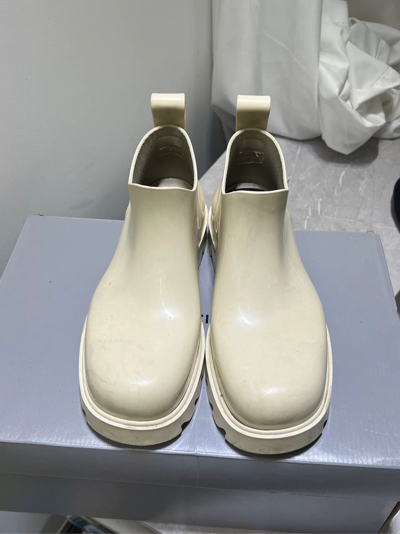 Bottega Veneta BV Rain Boots Short Ankle Shoes Size US 10 / EU 43 - 2 Thumbnail