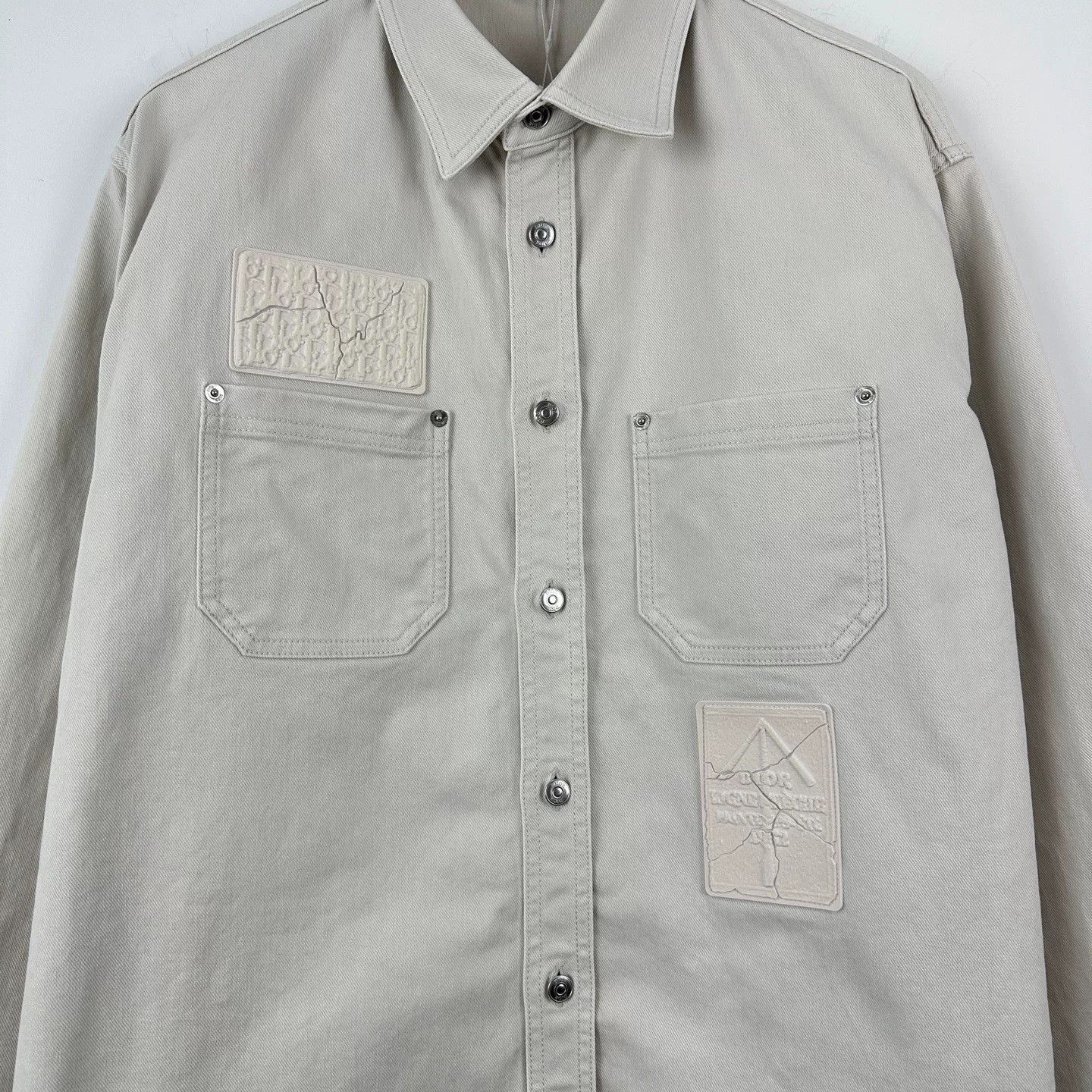 Dior Dior Daniel Collaboration Distressed Denim Jacket Size US XS / EU 42 / 0 - 4 Thumbnail