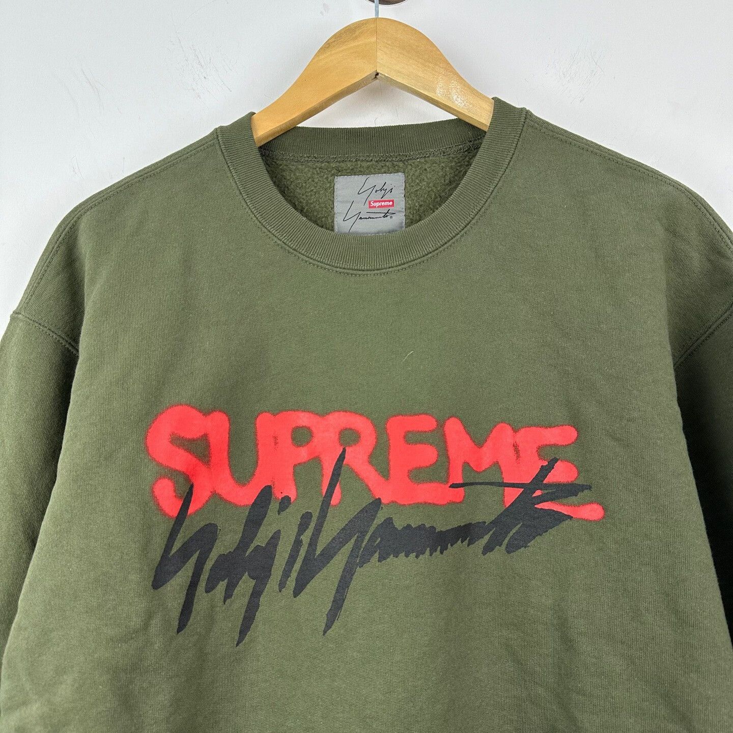 Yohji Yamamoto Supreme Yohji Yamamoto Sweatshirt M Size Size US M / EU 48-50 / 2 - 4 Thumbnail