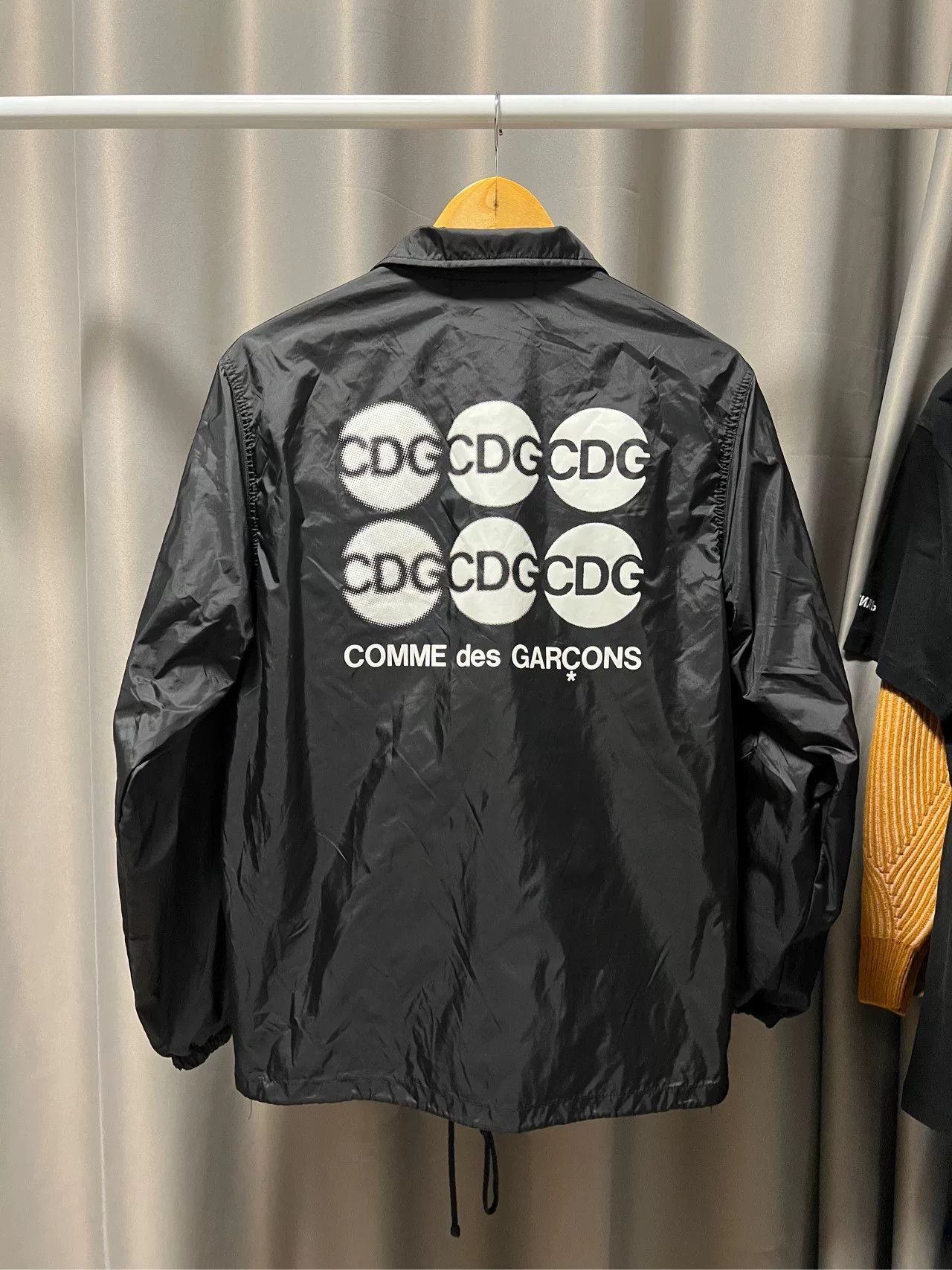 Comme des Garcons CDG Logo Print Button-Up Coach Jacket Size US S / EU 44-46 / 1 - 2 Thumbnail