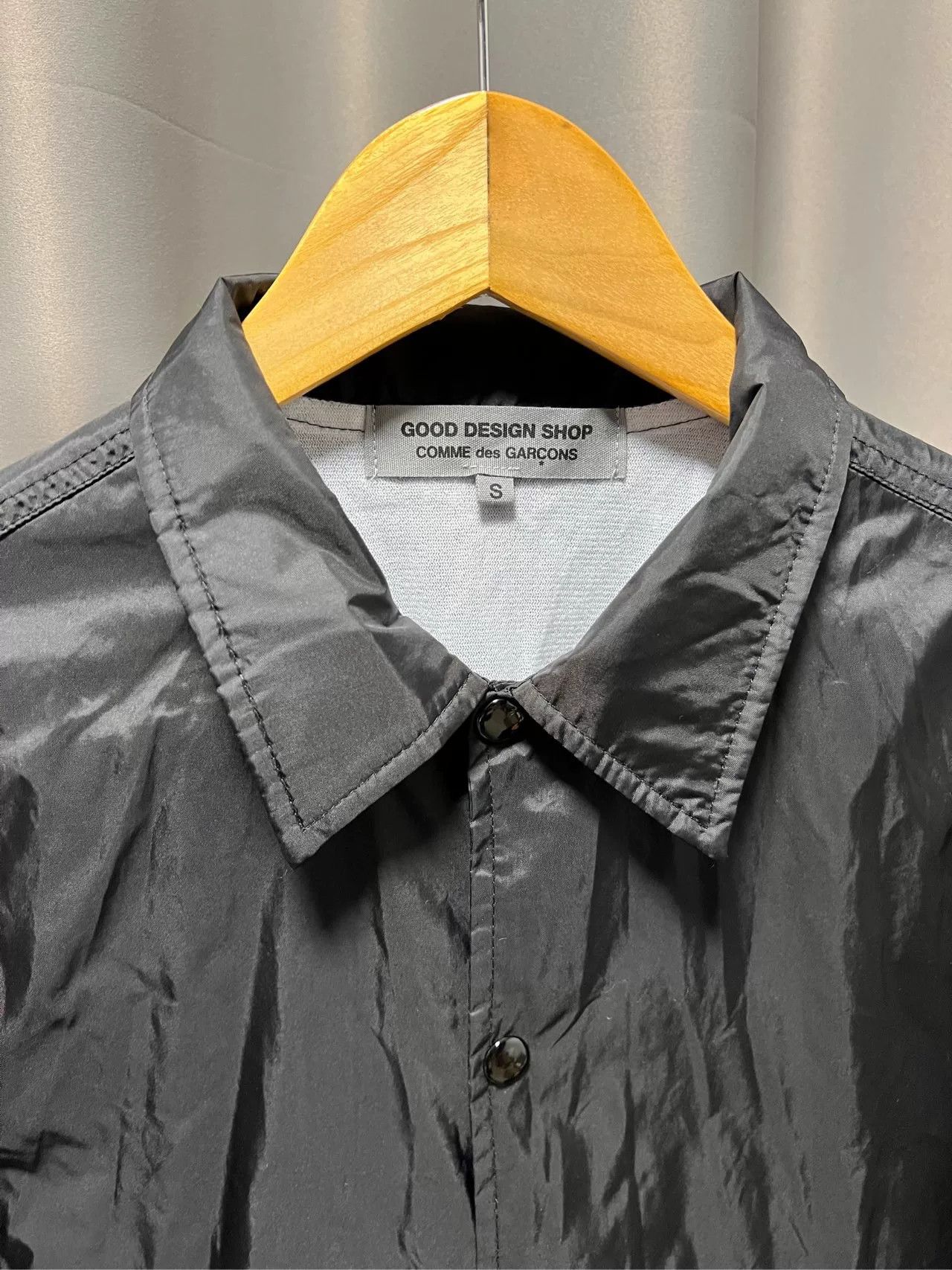 Comme des Garcons CDG Logo Print Button-Up Coach Jacket Size US S / EU 44-46 / 1 - 3 Thumbnail