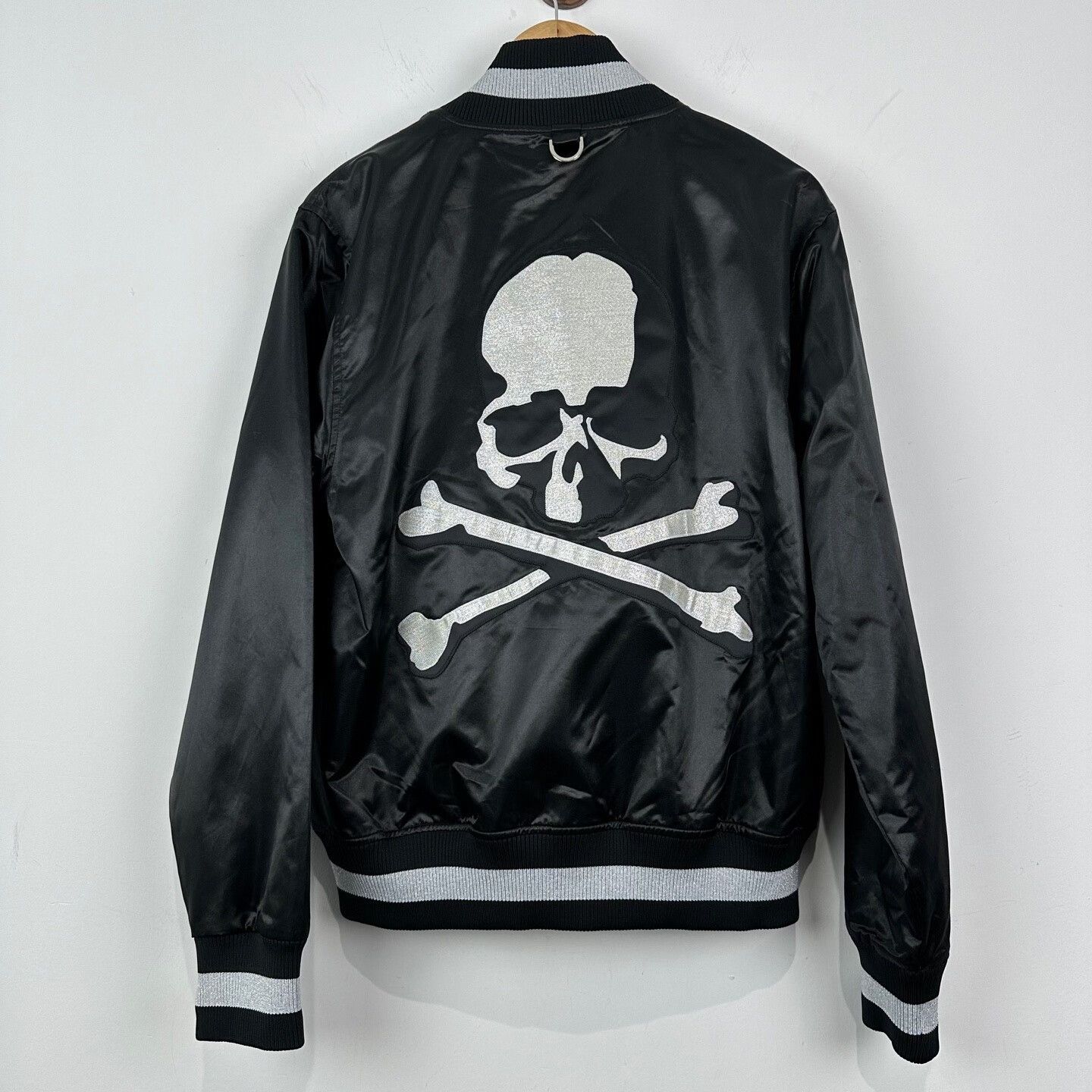 Mastermind Japan Mastermind Japan x Mitchell & Ness Bomber Jacket Size US M / EU 48-50 / 2 - 2 Thumbnail