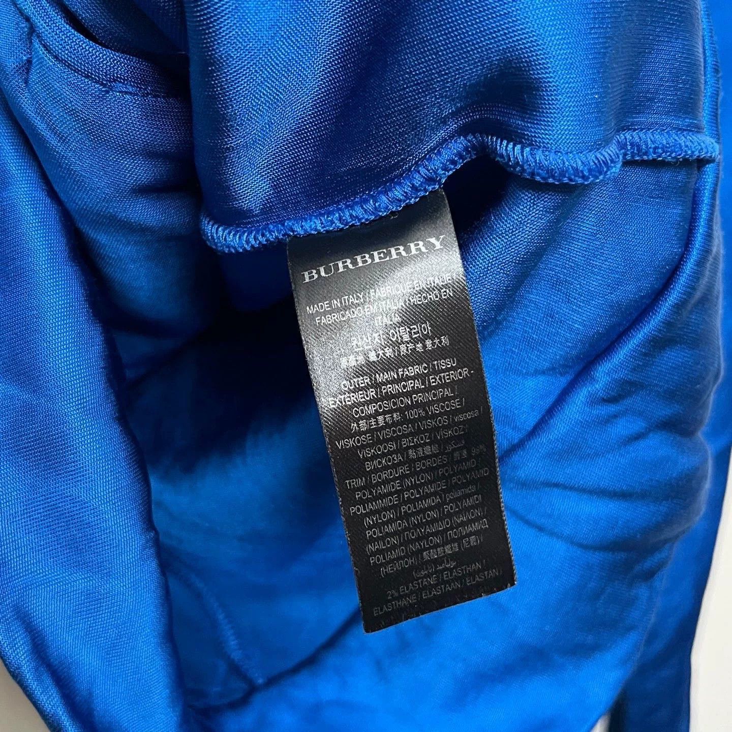 Burberry Burberry Silk Stand Collar Jacket XS Size XS / US 0-2 / IT 36-38 - 5 Thumbnail