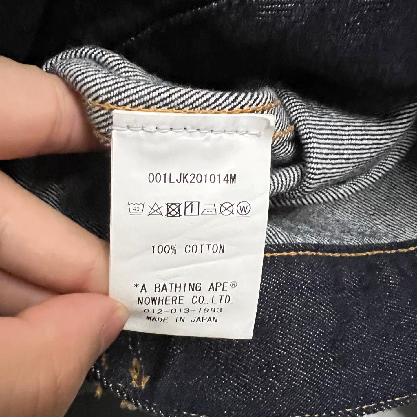 Bape Bape Embroidered Denim Jacket SS24 XXL Size US XXL / EU 58 / 5 - 5 Thumbnail