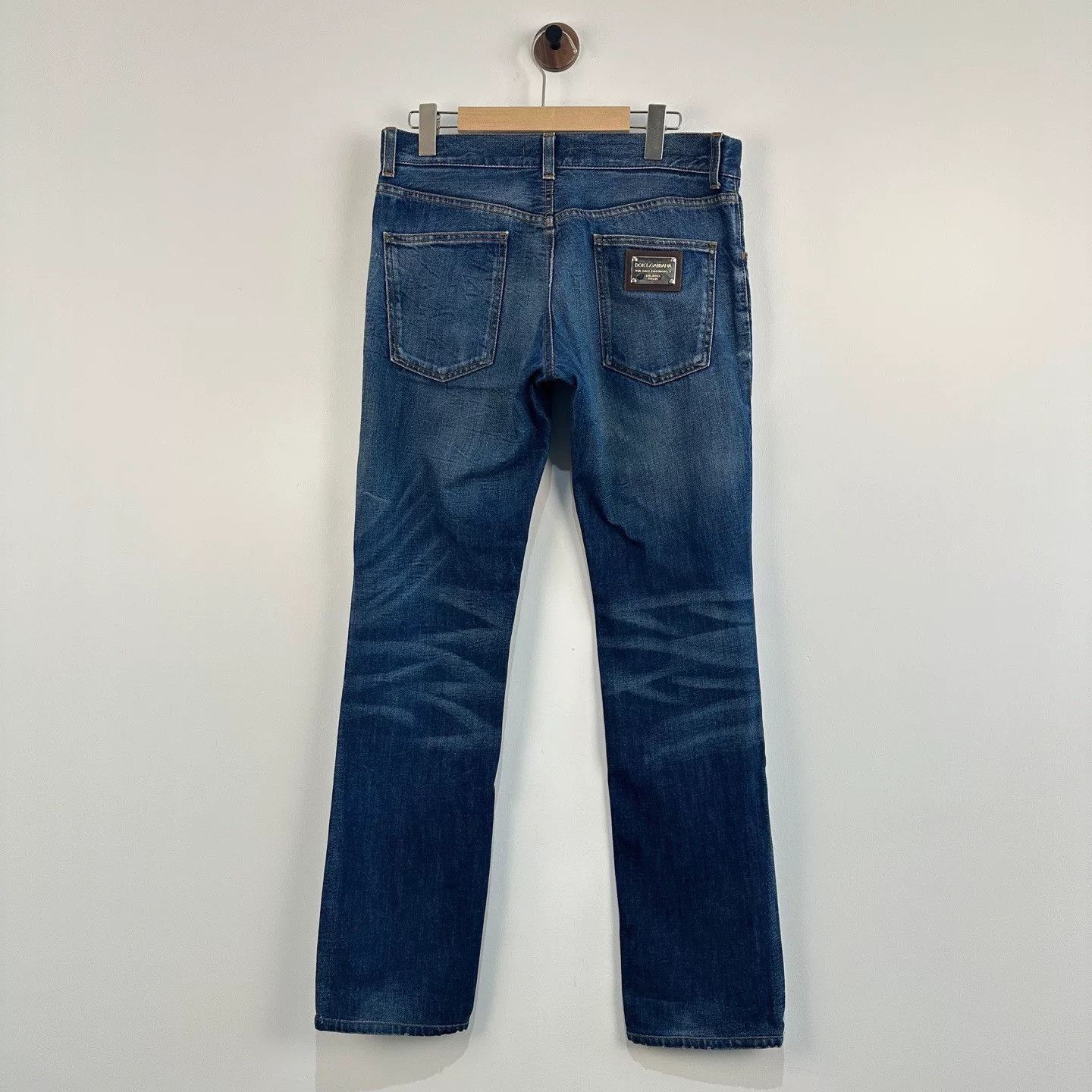 Dolce & Gabbana Dolce&Gabbana Blue Denim Jeans 48 Size Size US 32 / EU 48 - 2 Thumbnail