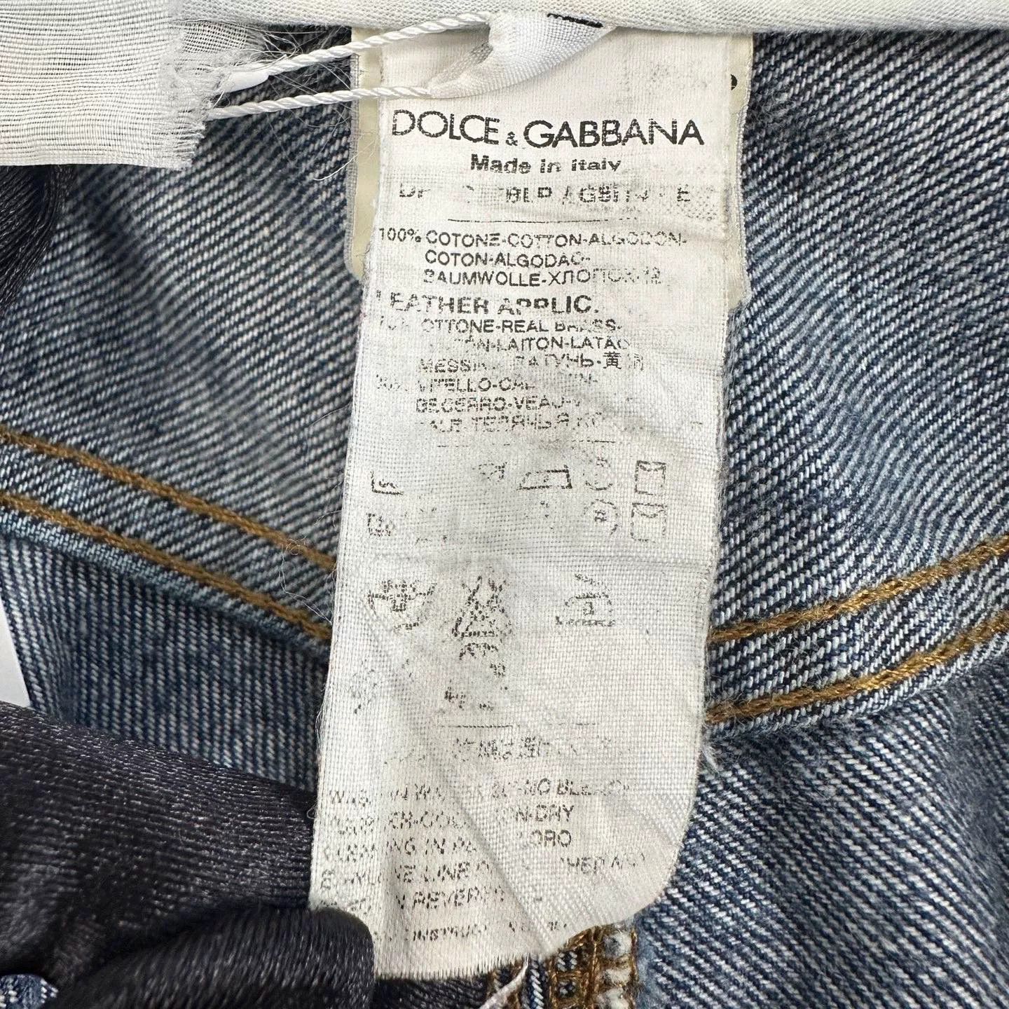 Dolce & Gabbana Dolce&Gabbana Blue Denim Jeans 48 Size Size US 32 / EU 48 - 5 Thumbnail