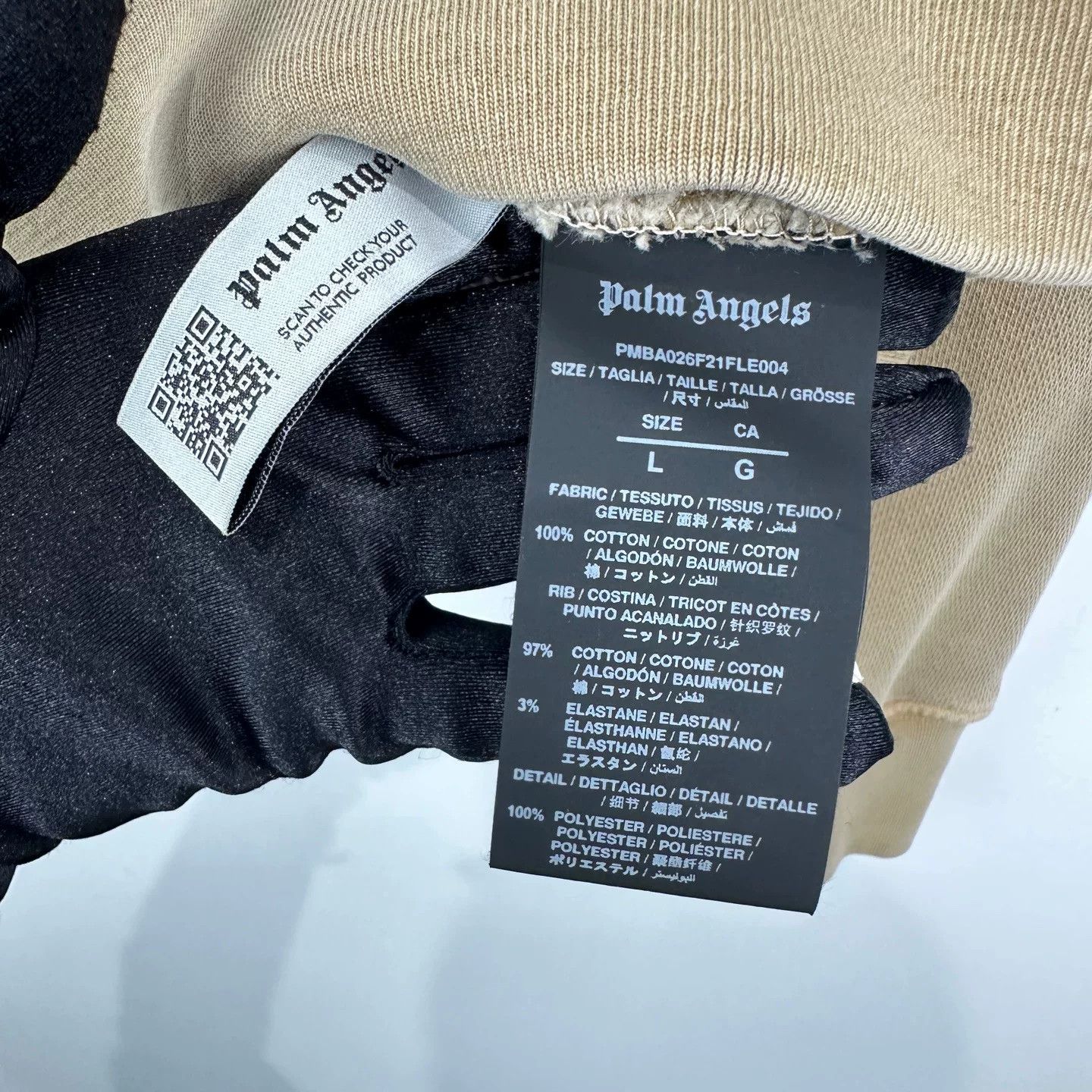 Palm Angels Palm Angels Logo Crewneck Sweatshirt L Size Size US L / EU 52-54 / 3 - 4 Thumbnail