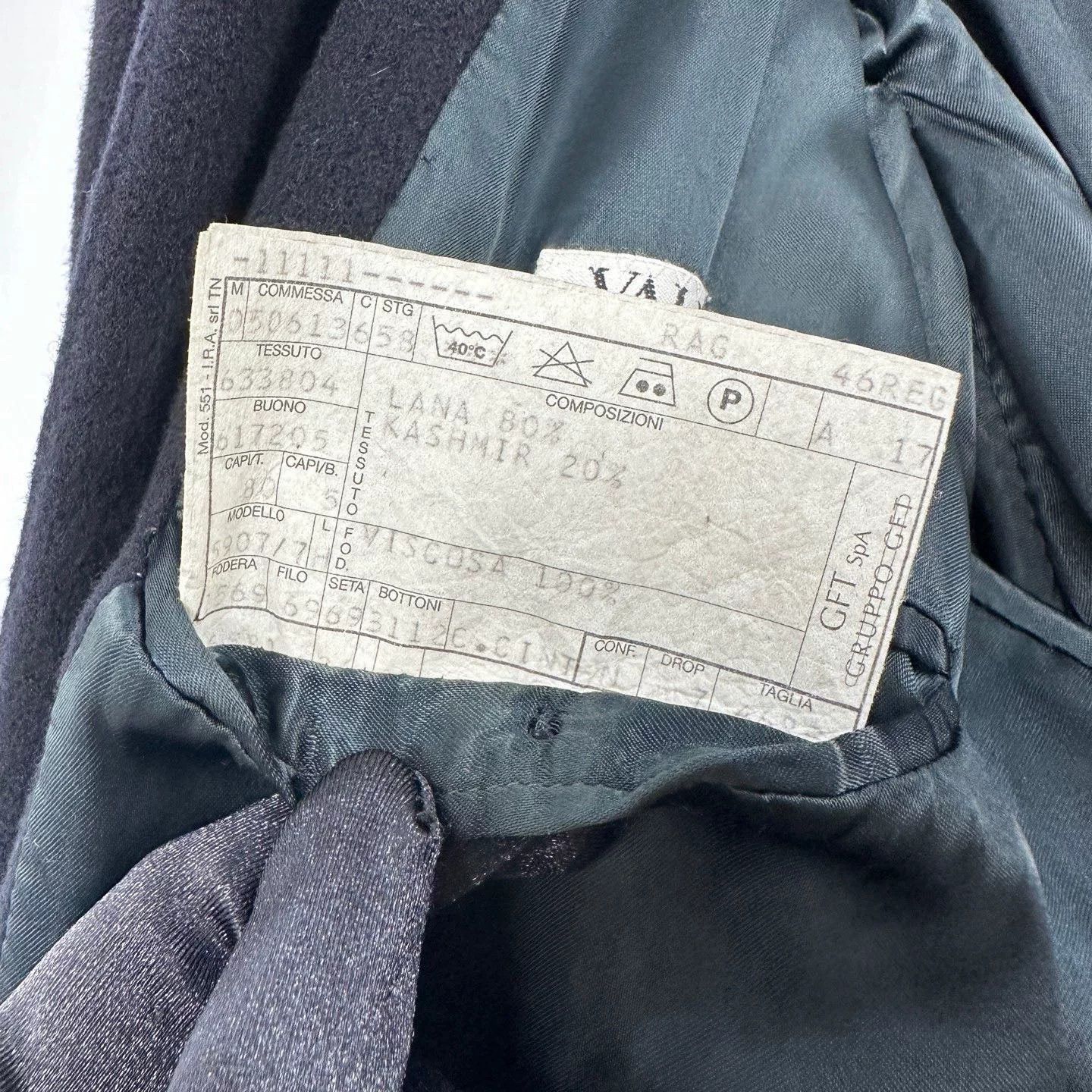 Valentino Valentino Wool Cashmere Coat Size 58 Size XL / US 12-14 / IT 48-50 - 5 Thumbnail