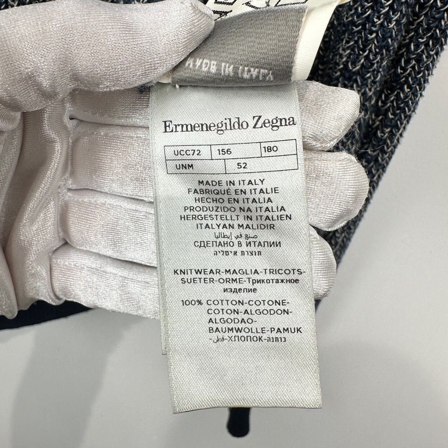Ermenegildo Zegna Ermenegildo Zegna Knitted Cardigan Size 52 Size US L / EU 52-54 / 3 - 6 Thumbnail