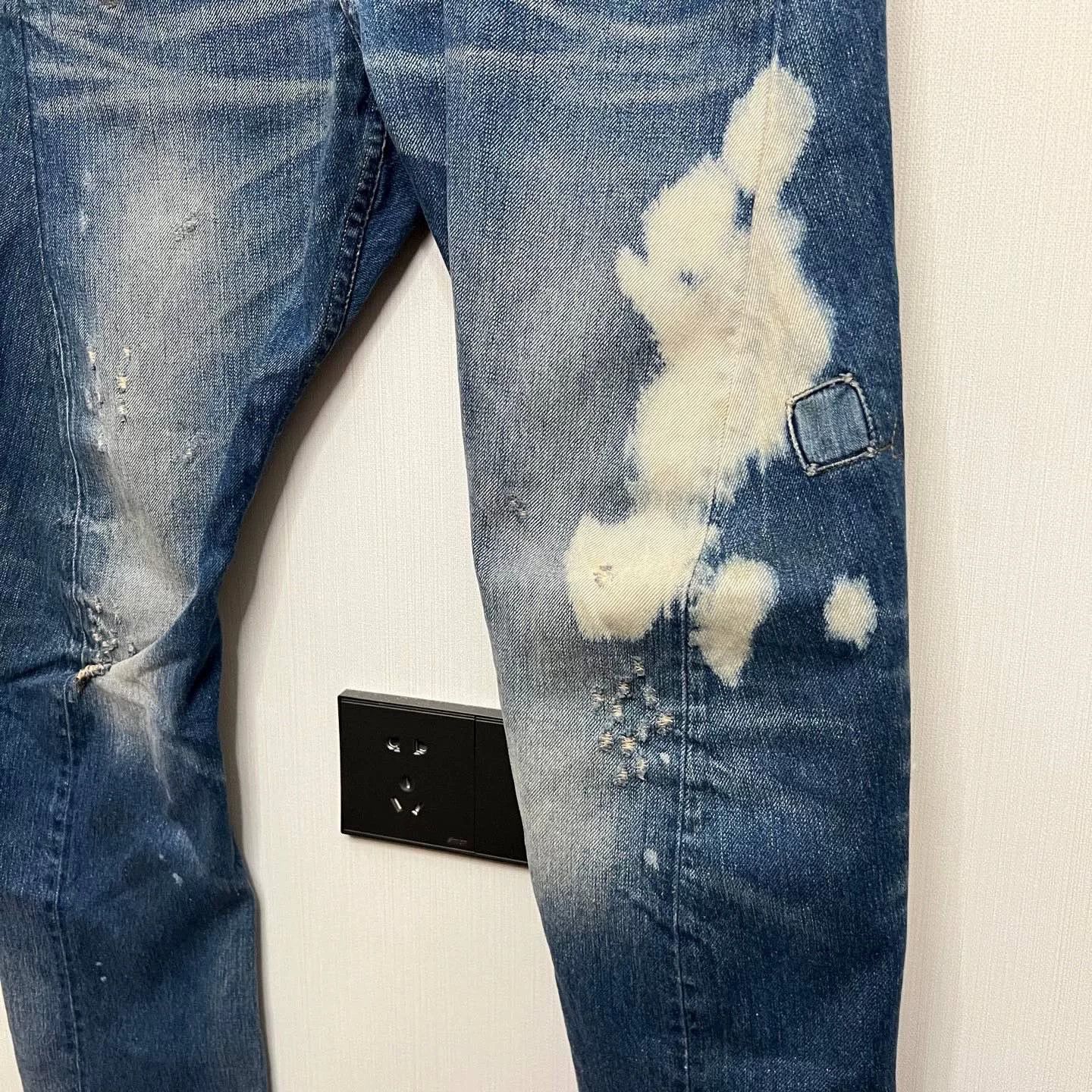 Evisu Evisu Classic Wash Patch Jeans Size 30 Size US 30 / EU 46 - 4 Thumbnail