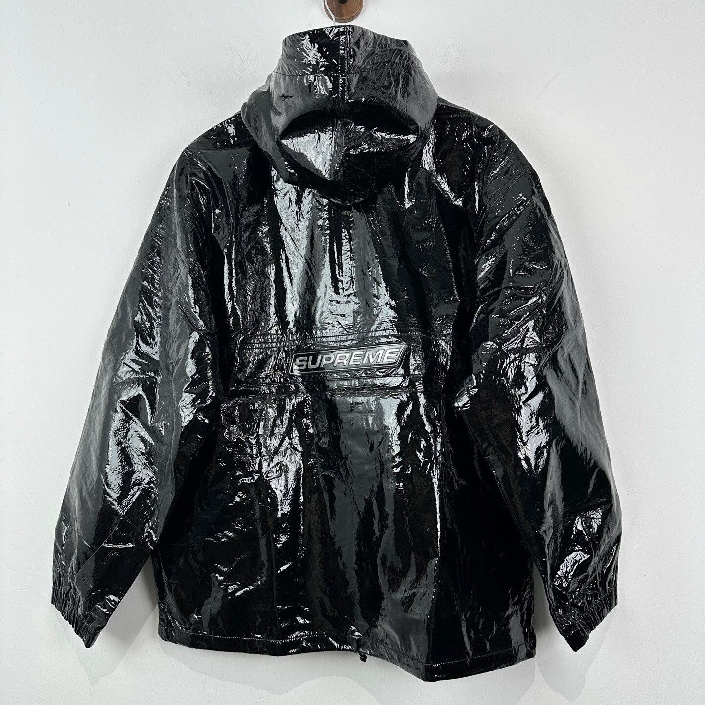 Supreme Supreme Black Reflective Half-Zip Jacket Size US S / EU 44-46 / 1 - 2 Thumbnail