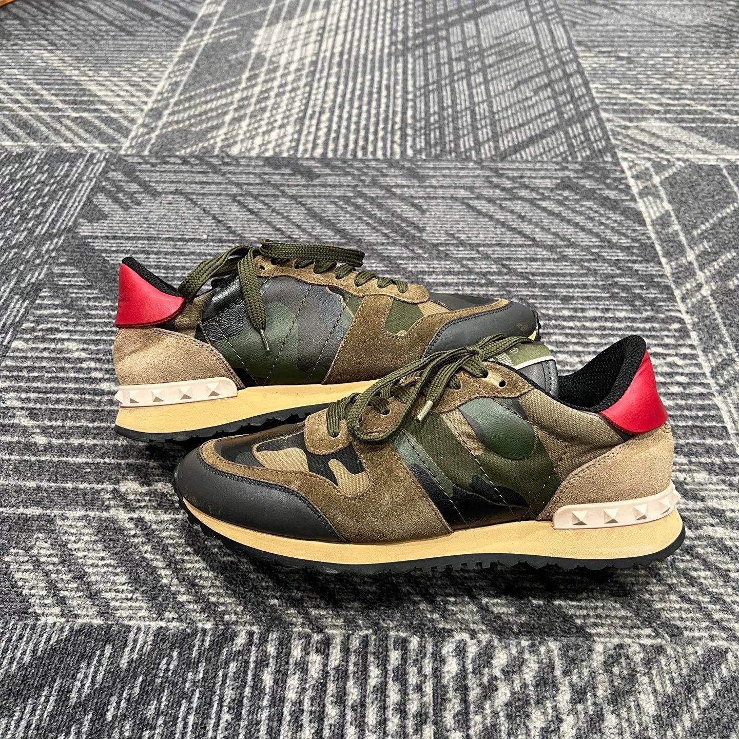 Valentino Valentino Camouflage Casual Sneakers Size 38 Size US 5 / EU 37 - 4 Thumbnail