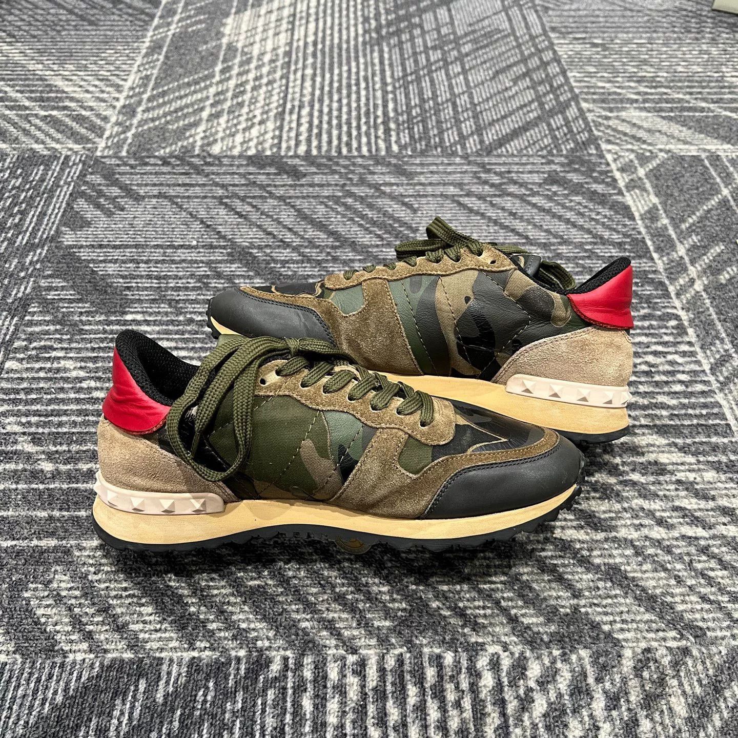 Valentino Valentino Camouflage Casual Sneakers Size 38 Size US 5 / EU 37 - 5 Thumbnail