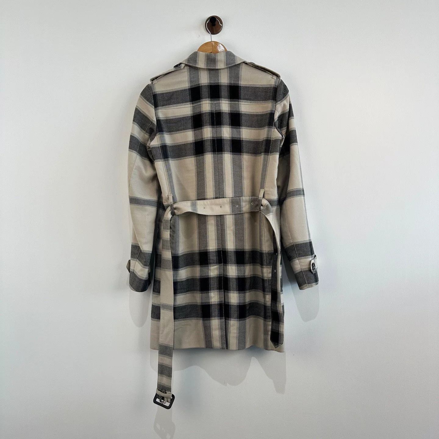 Burberry Burberry Check Trench Coat Size 38 Size S / US 4 / IT 40 - 2 Thumbnail