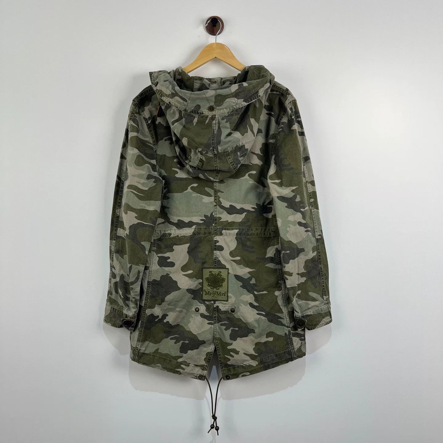 MR & MRS ITALY MRMRS Camo Coat for Women XS Size XS / US 0-2 / IT 36-38 - 2 Thumbnail
