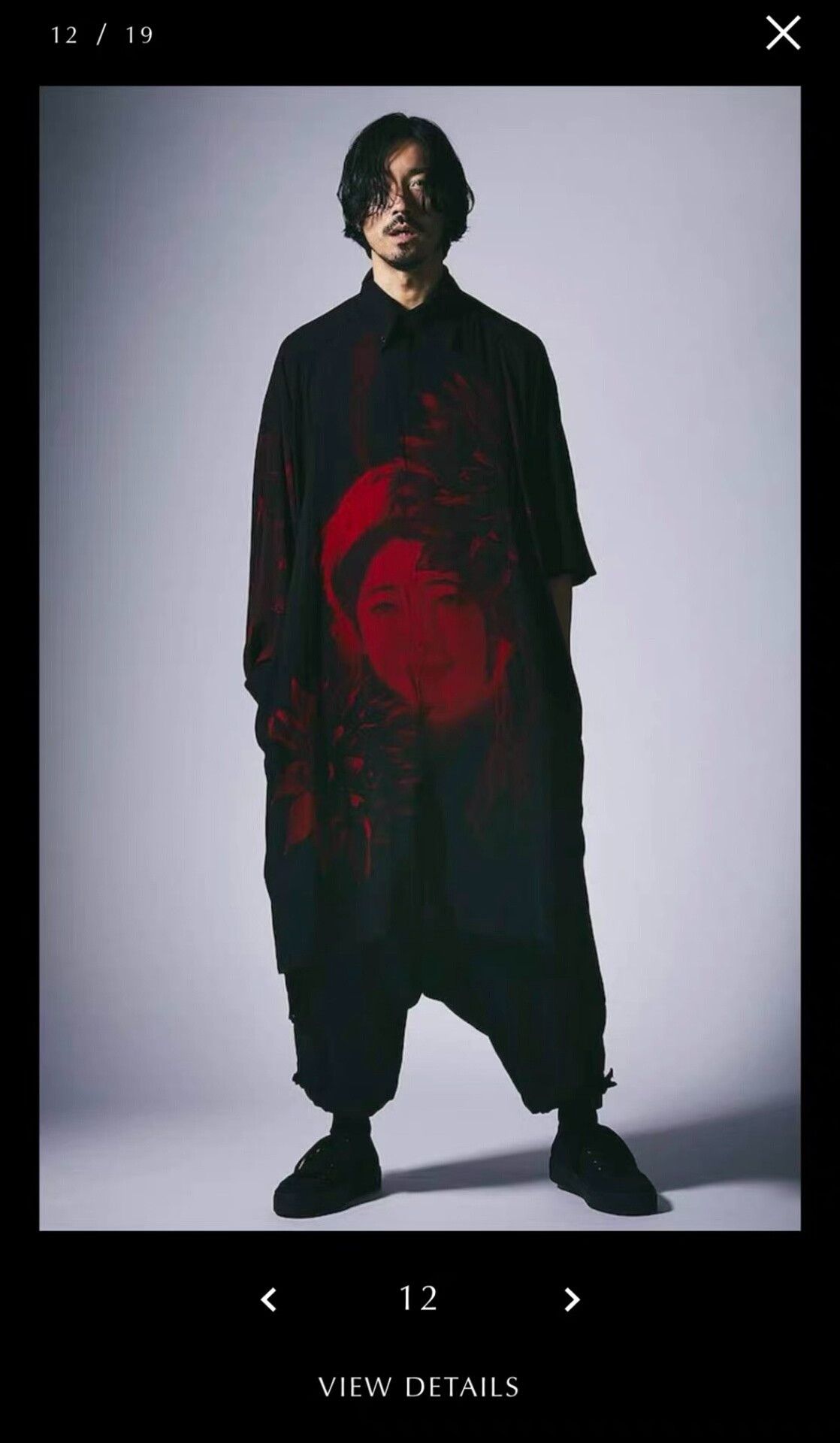 Yohji Yamamoto Yohji Yamamoto Floral Portrait Shirt Jacket Size US M / EU 48-50 / 2 - 5 Thumbnail