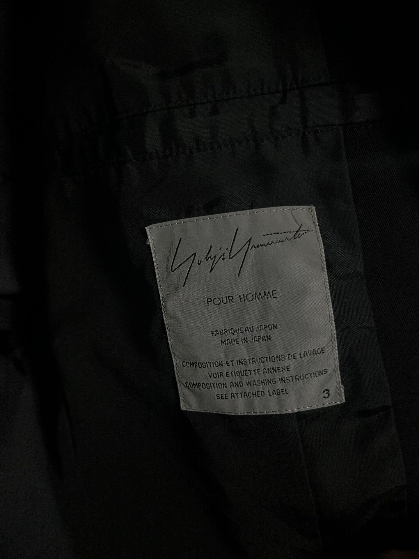 Yohji Yamamoto Yohji Yamamoto Wings Zip Jacket Size US L / EU 52-54 / 3 - 3 Thumbnail